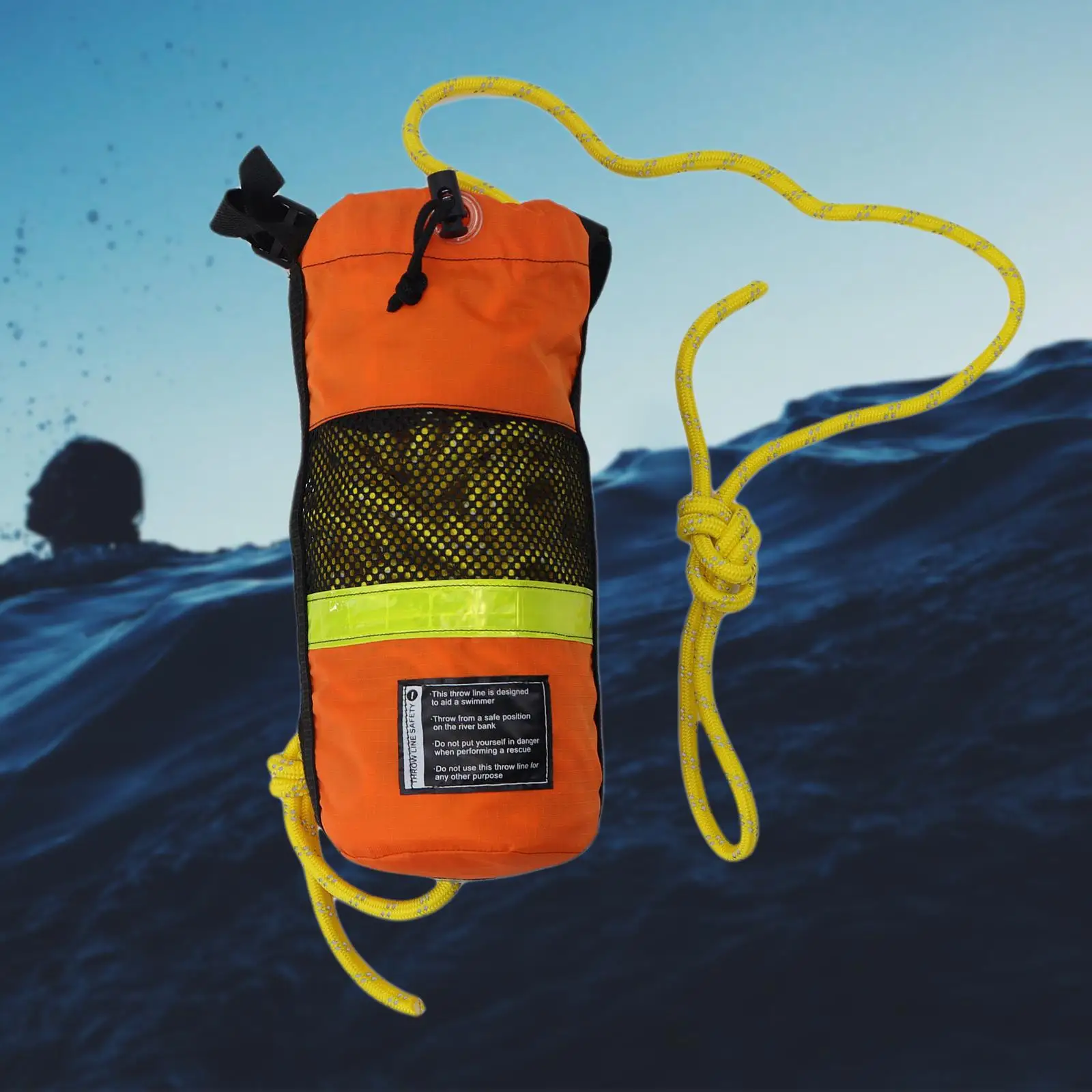 Throw Bag with Rope Rope Throwable Device Equipment Floating