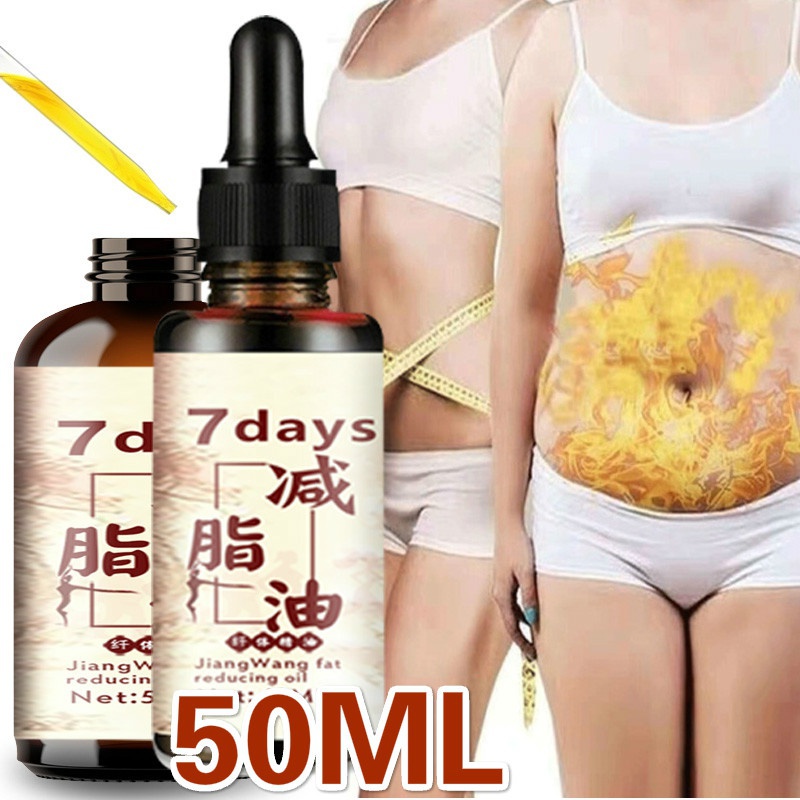 Best of 7DAYS Slimming Product Lose Weight OilsThin Leg Waist Fat Burner Burning Anti Cellulite Weight Loss Slimming Essential Oil 50ml Reviews & Tips