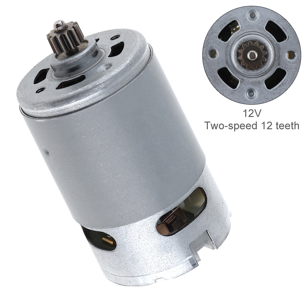 19500 RPM DC Motor 12V Caixa de