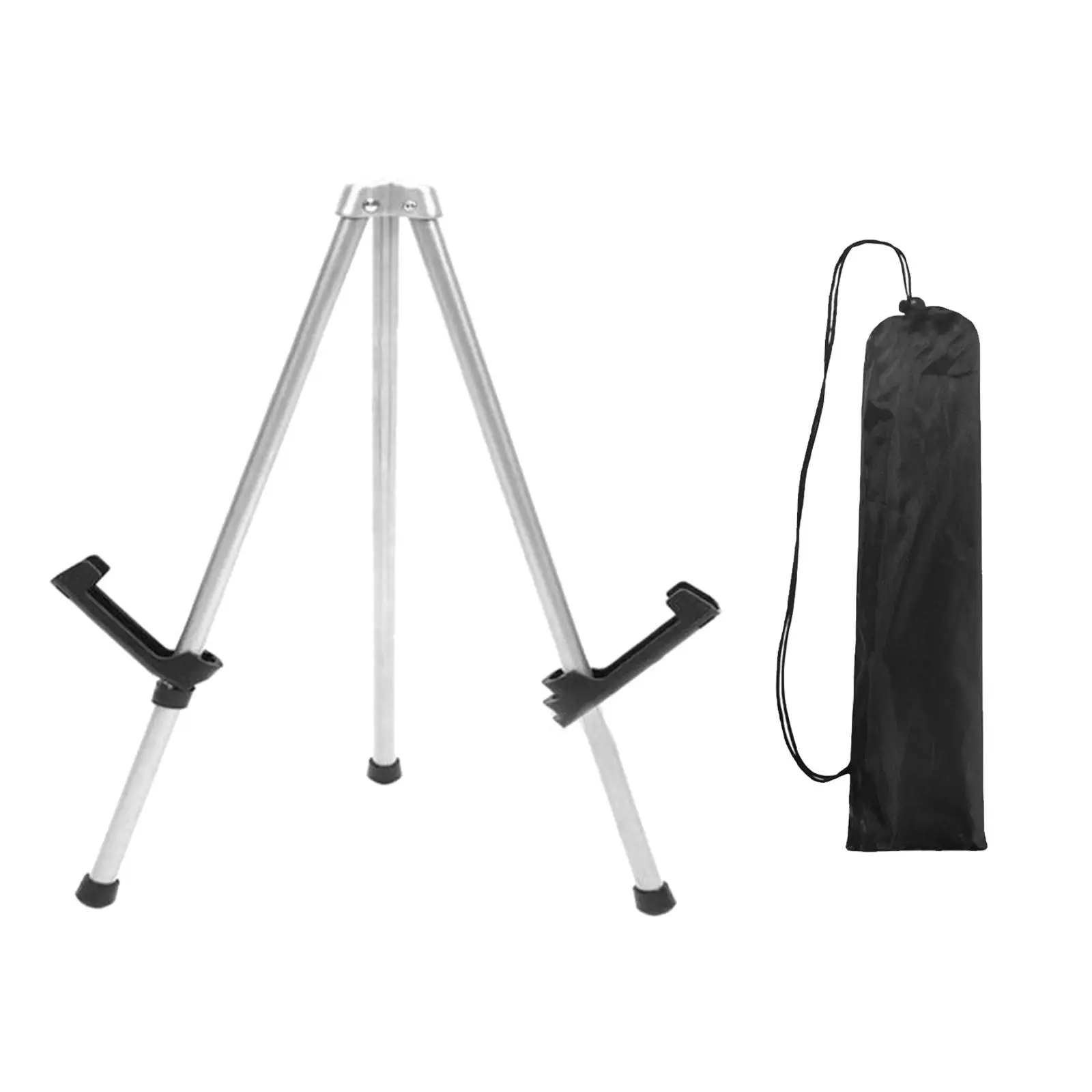 Tripod Display Easel Stand Adjustable Height Non Slip Artist Easel Tabletop Easels for Canvas Wedding Photo Poster Wood Board