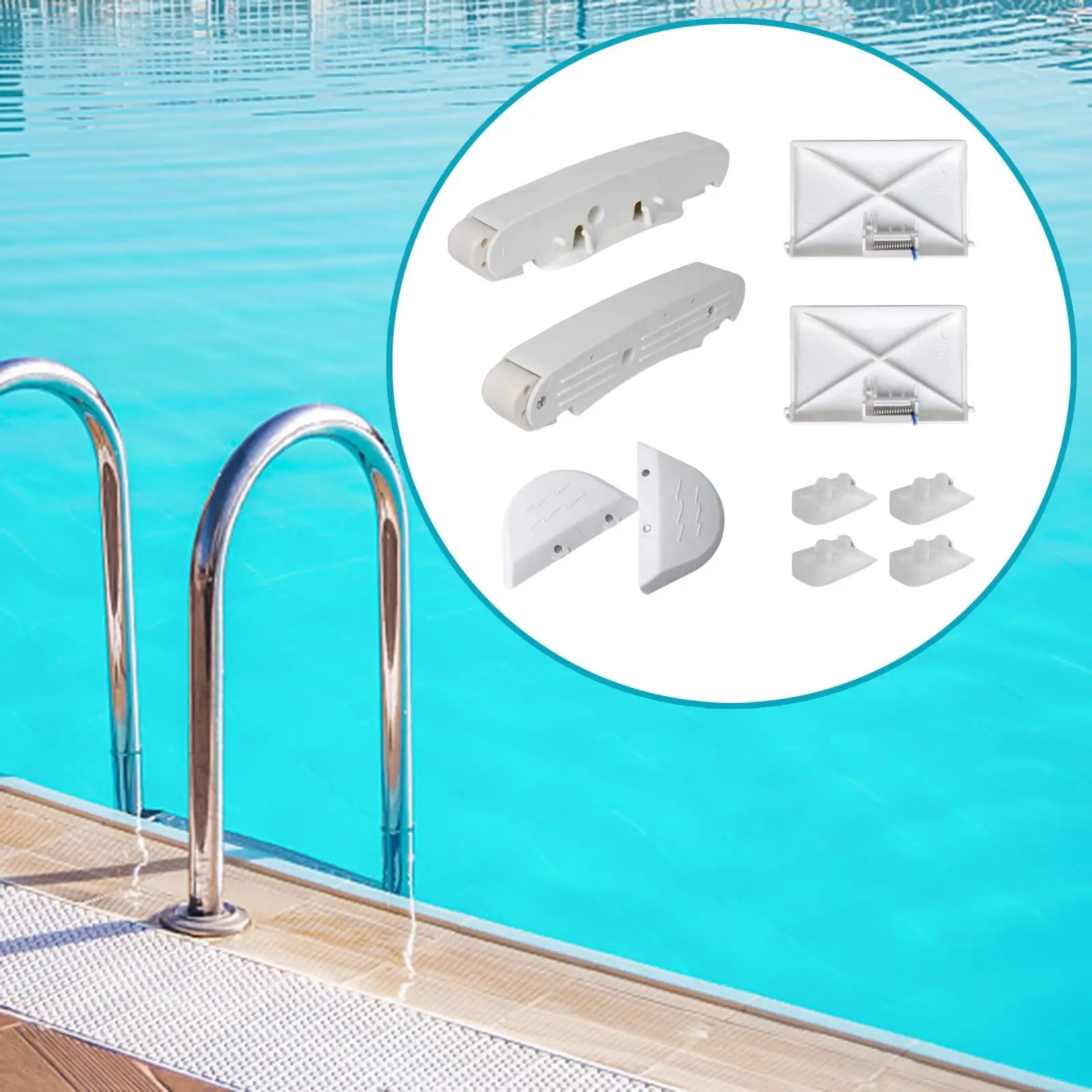 10Pcs Pool Cleaner Pod Swing Set Indoor Lightweight Pool Cleaning Equipment