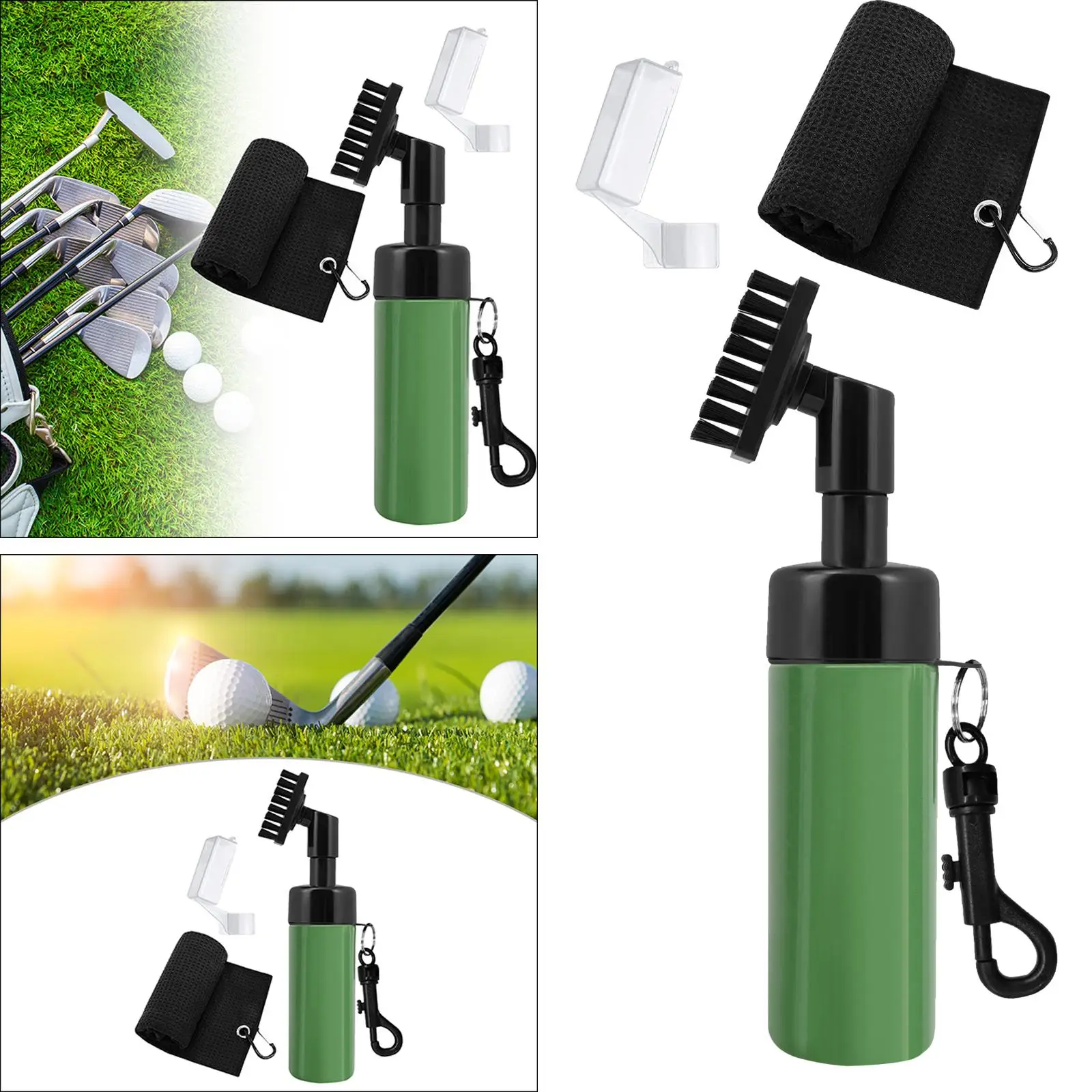 Golf Club Brush Cleaner Golf Club Cleaning Towel Wide Cleaning Coverage