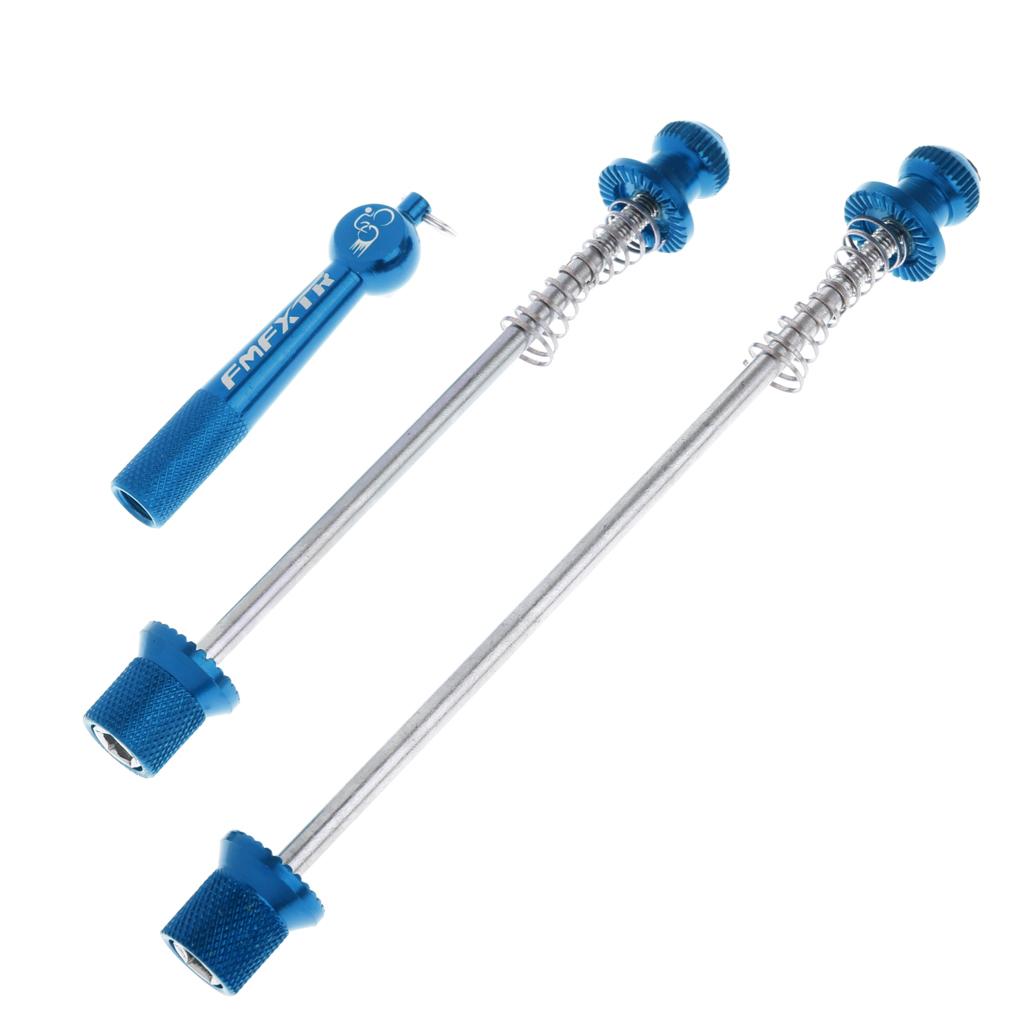 Description Picture 3 of itemAnti Theft Skewers lock Set Front / Rear Skewer Road Bike Cycling MTB Bicycle Wheels Axle