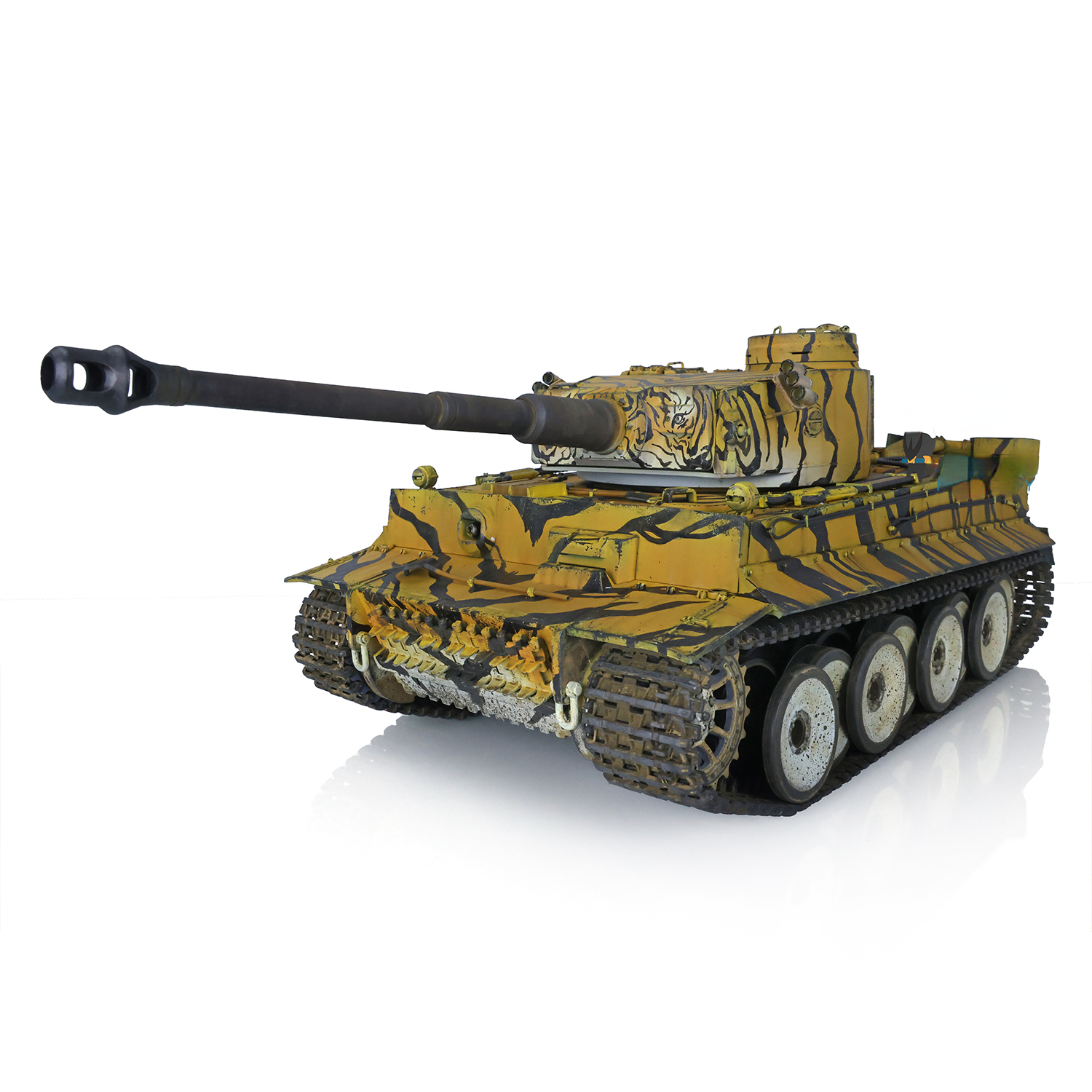 Henglong Tiger I Радиоуправляемый Танк 1/16 7.0 пластик 3818 индивидуальный  цвет беспроводные электрические гусеничные модели автомобилей Танк игрушка  подарок | AliExpress