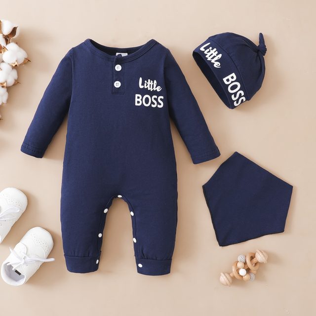 Kit Nascita Neonato 5 Pezzi – Bavaglino Impermeabile, 2 Magliette Manica Lunga, 2 Pantaloni, Cappello, Regalo Per Bebè