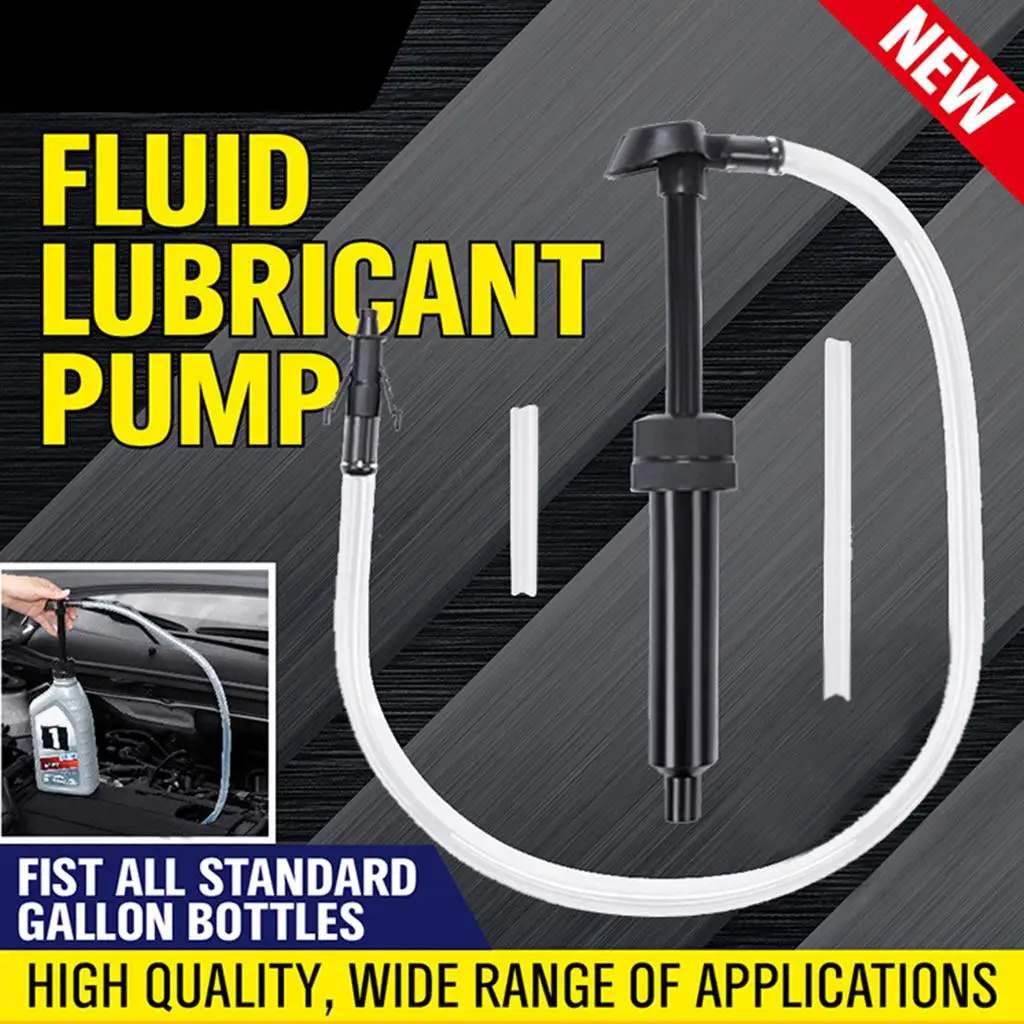 Fluid Liquid Water Extractor Dispenser Transfer Hand Pump Push Type Gallon