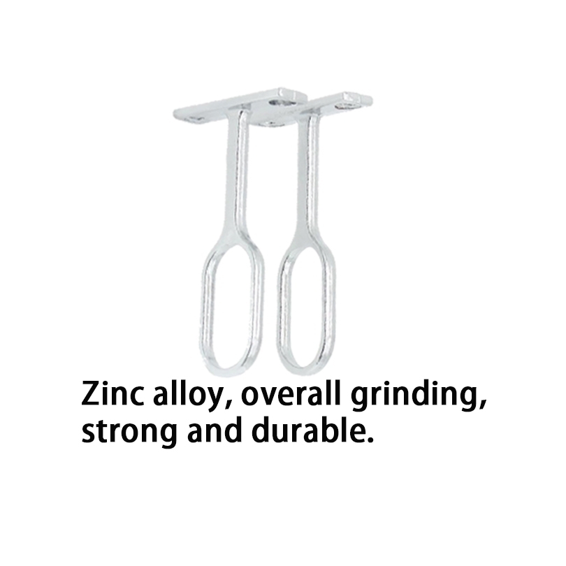 Description Picture 3 of item10pcs Zinc Alloy Curtain Flange Rod Holder with Screws Rail Rod Support Socket Closet Pole Sockets for Home Wardrobe