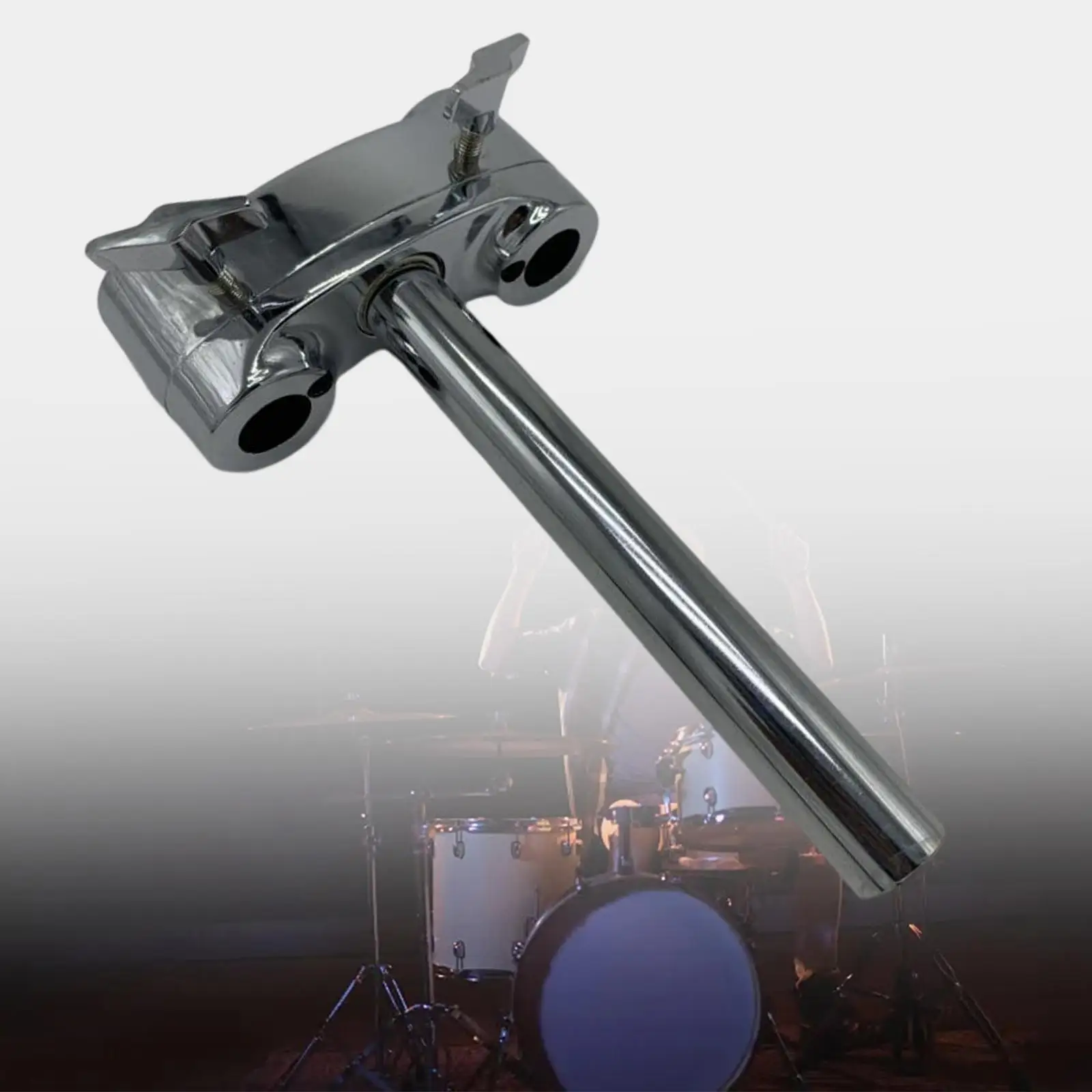 Metal Hardware Drum Holder Display Bracket Tom Drum Mount Stand Tom Holder for Percussion Tom Drum Drummer Replacement Accessory