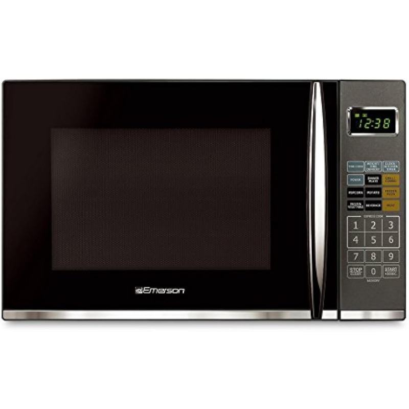 Title 3, 1.2 CU. FT. 1100W Griller Microwave Oven with T...