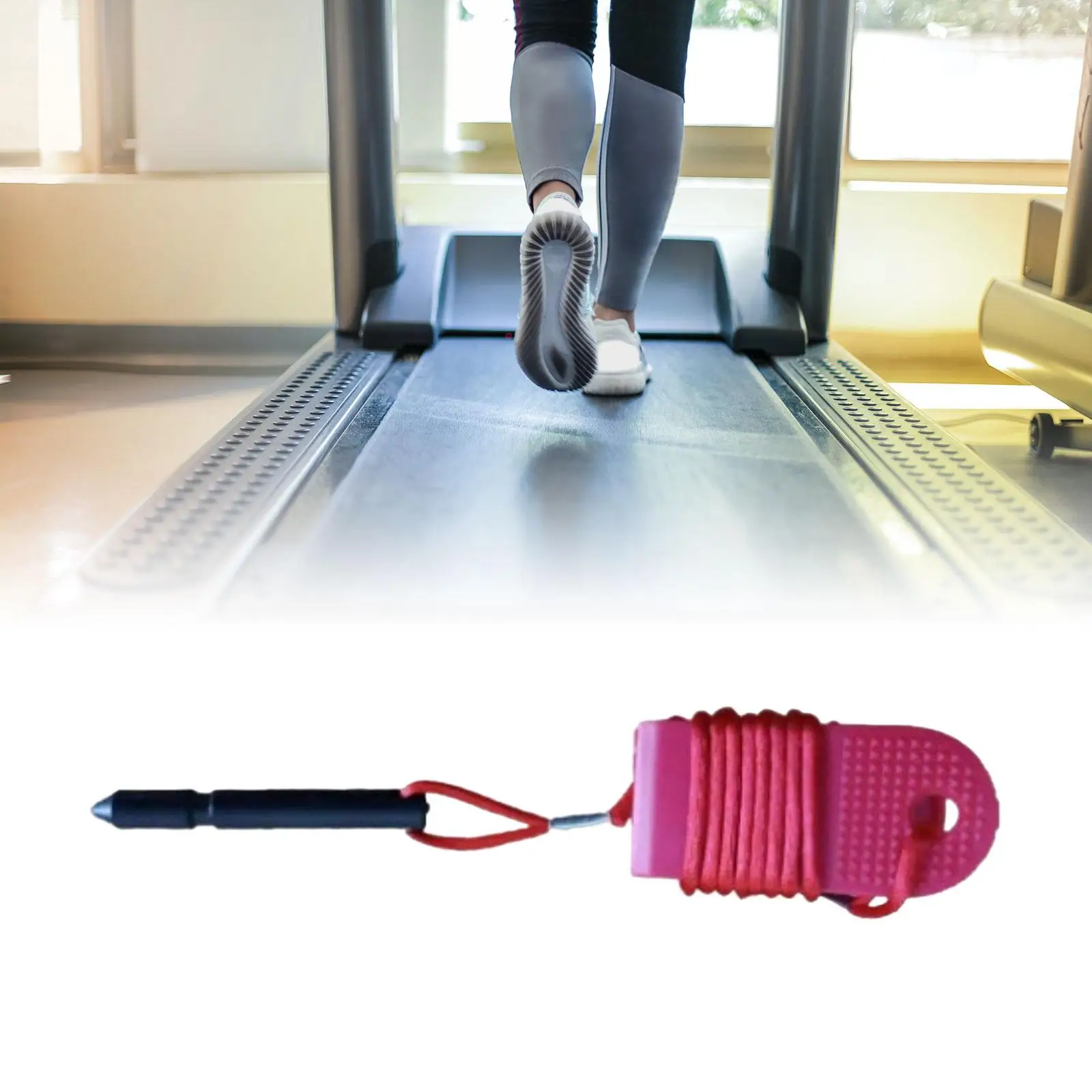 Treadmill Safety Key Clip Emergency Stop Treadmill Safety Lock Universal for Home Gym, Fitness Equipment