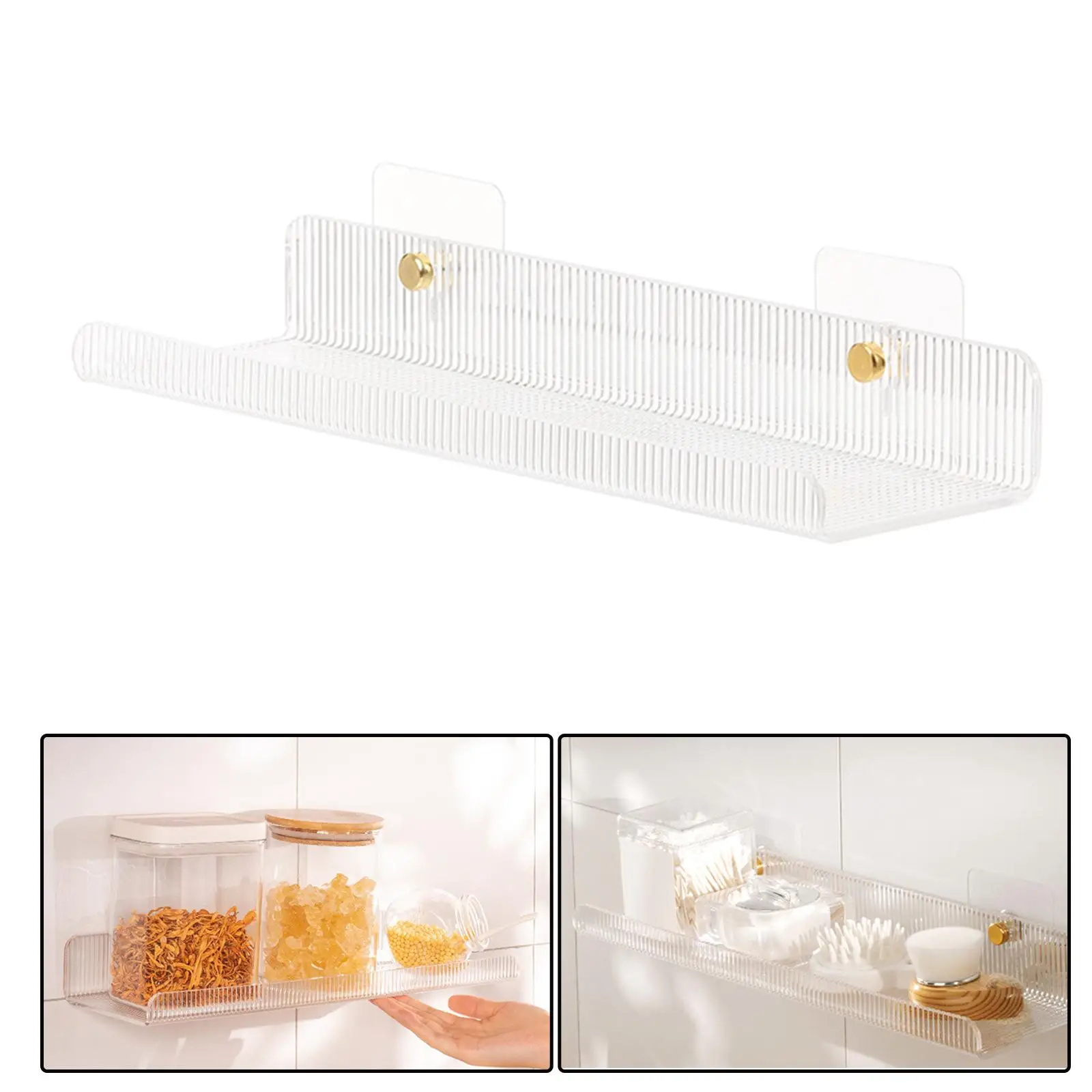 Organiser Shower Caddy Shelf Bathroom Shower Shelves Organizer Basket for Kitchen