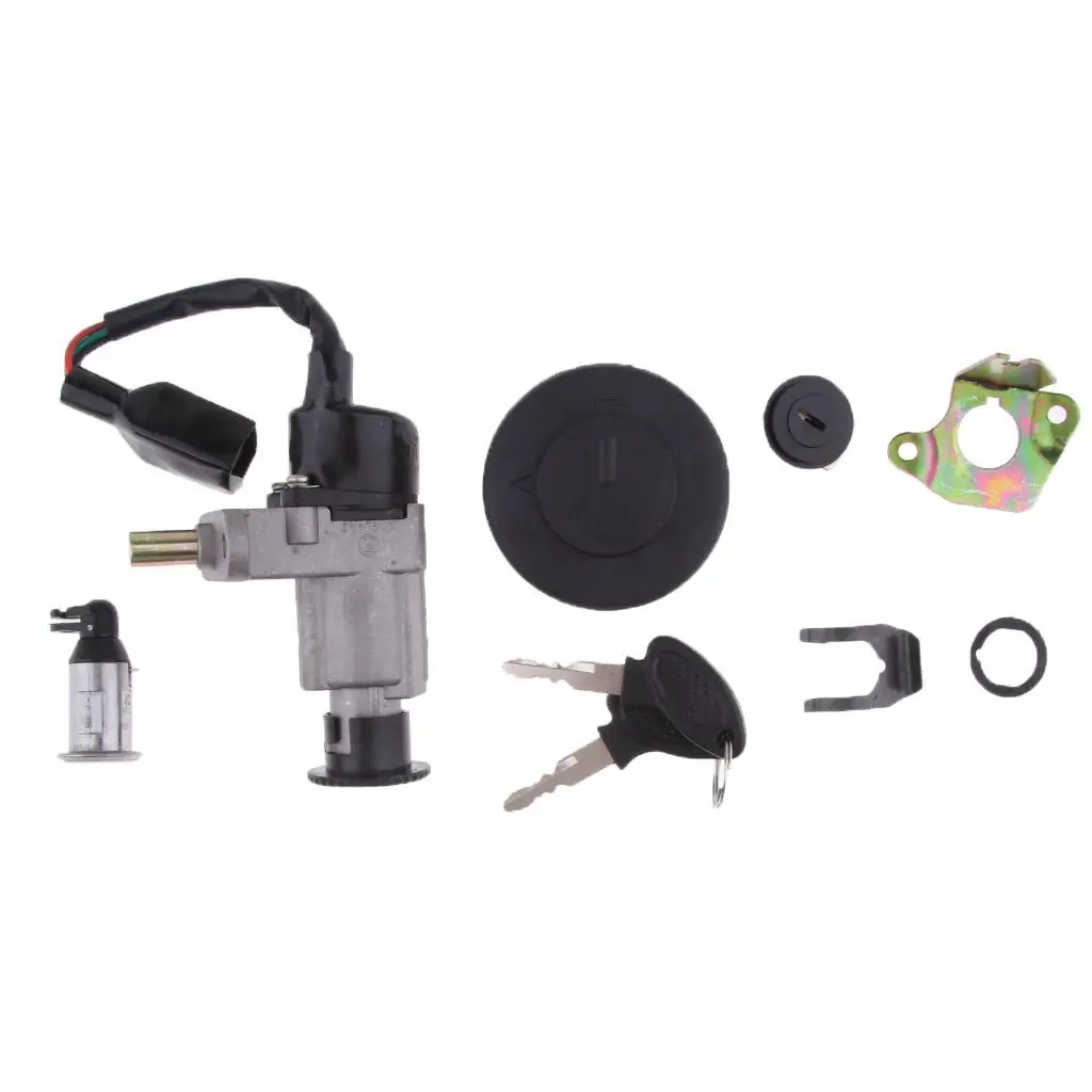 Motorcycle Ignition Switch with Keys Kit for Scooter/