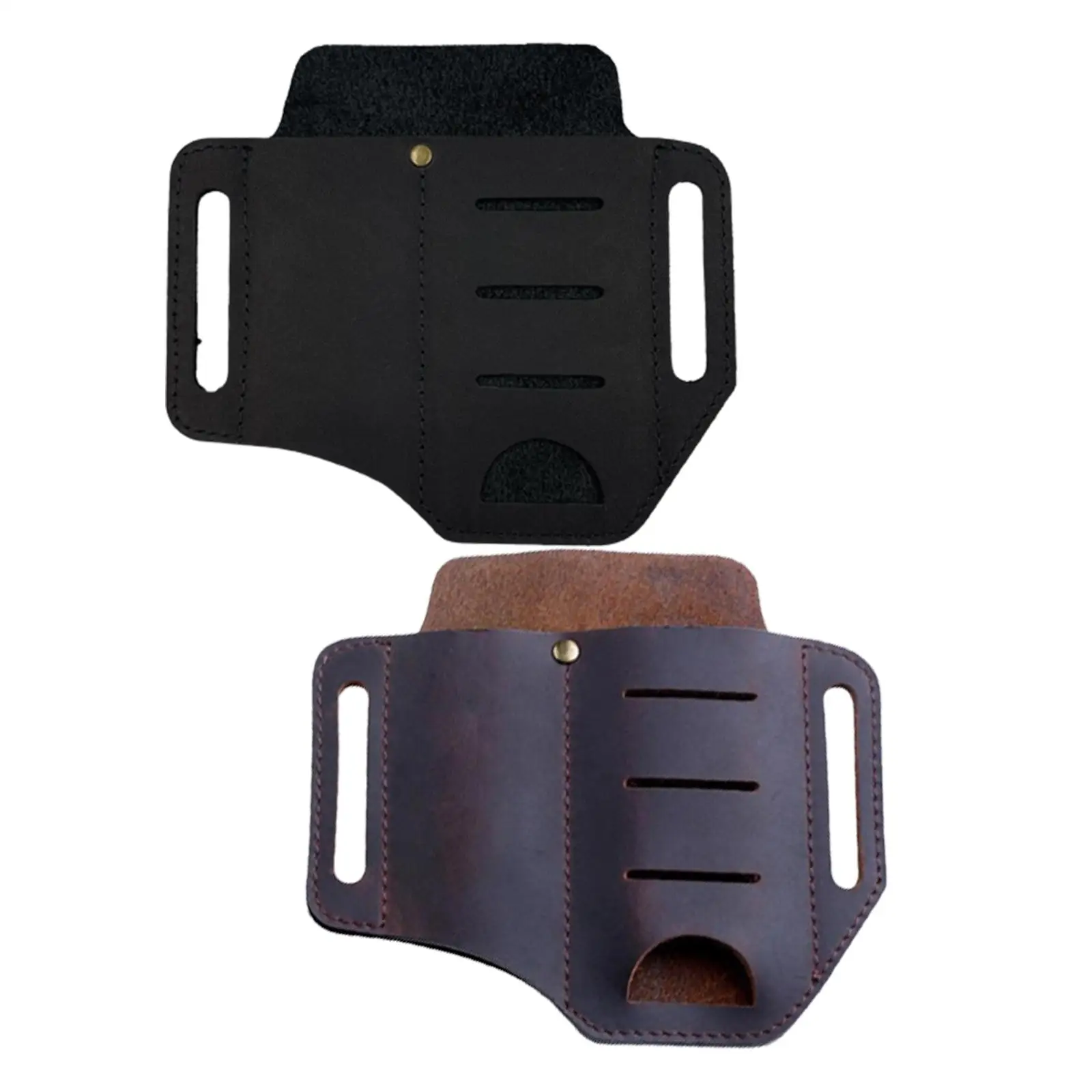 Waist Bag and Keychain Clip Flashlight Sheath Pocket Organizer Multitool Pouch for Daily Use Camping Flashlight Work Belt