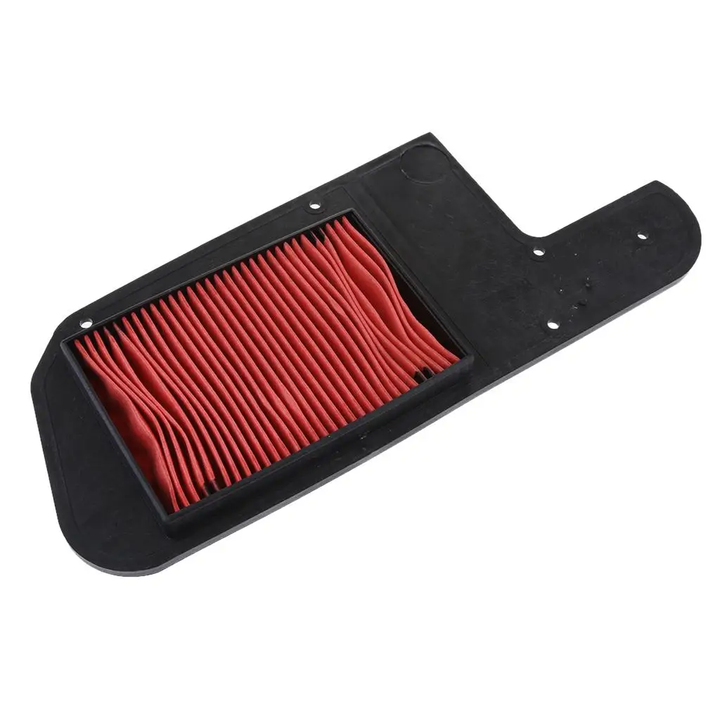 Scooter Air Intake Filter Cleaner Black/Red for 2005 2006