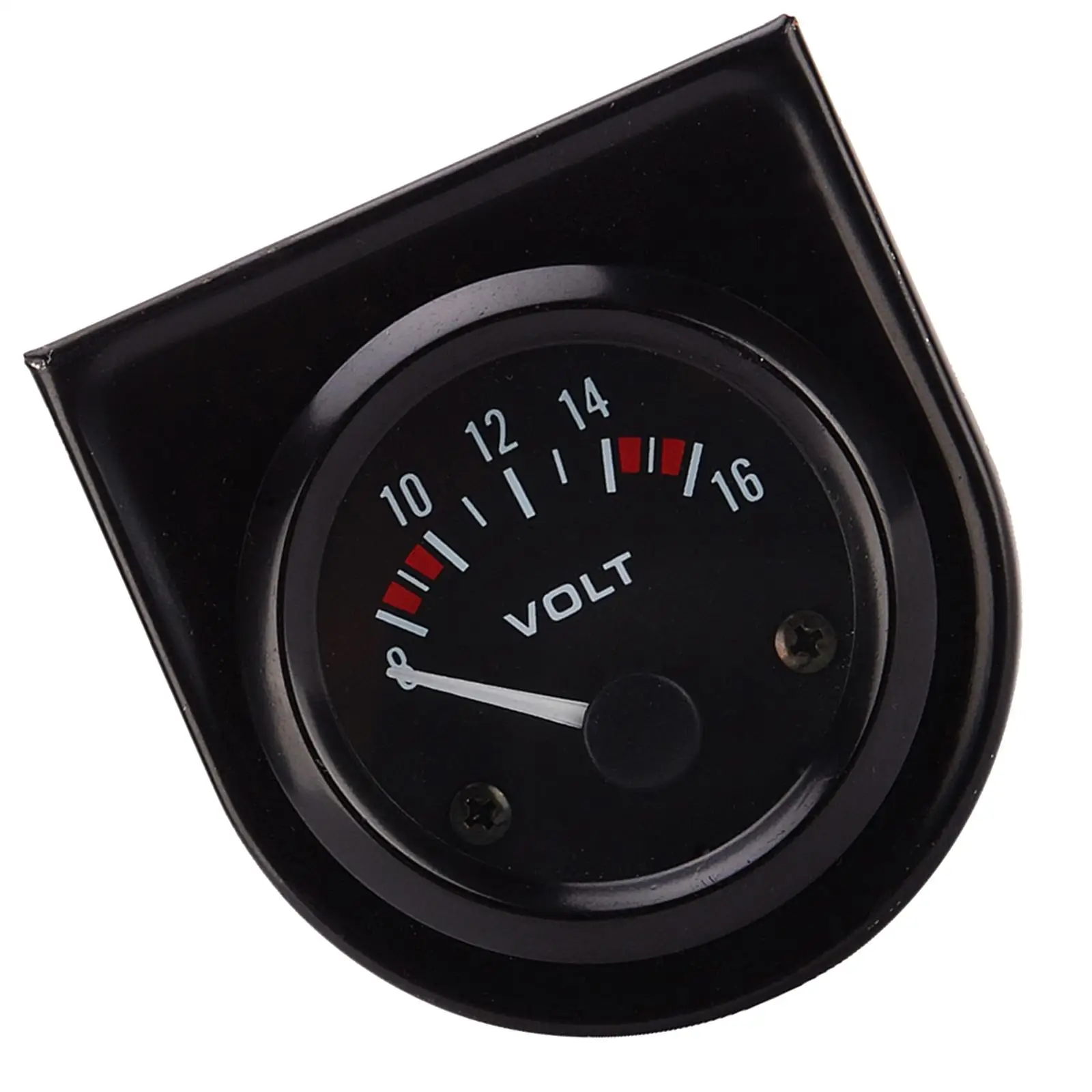   meter Meter 8 ~ 16V 52mm Black Car Interior Accessory