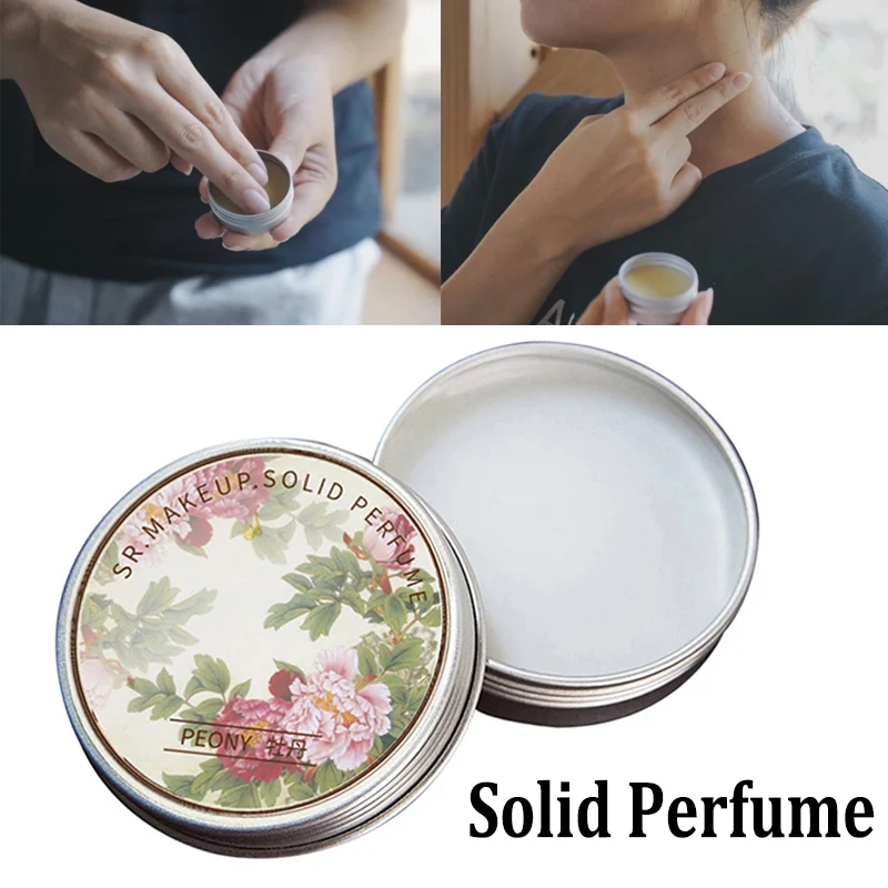 Best of Flower Fragrance Solid Perfume For Women Men Portable Rose Solid Balm Mild Lasting Natural Aroma Body Deodorants Antiperspirant Reviews & Tips