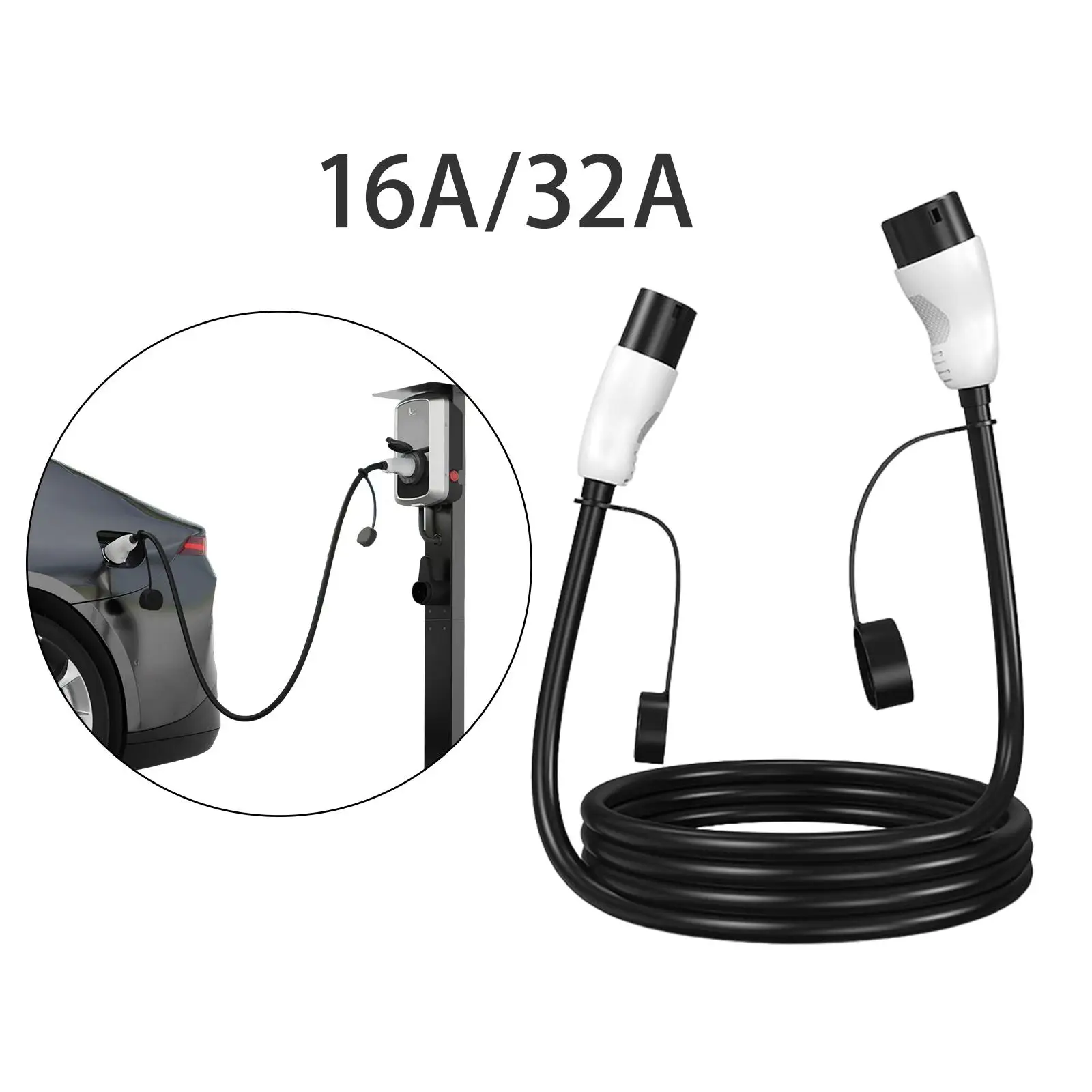 EV Charging Cable Double Head for Electric Vehicle Charging Station