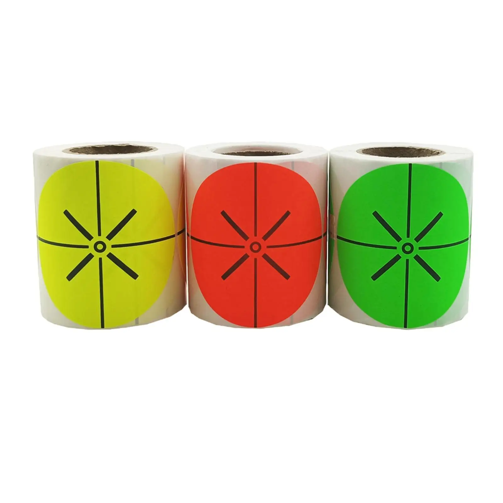 200Pcs Round Shooting Targets, Paper Targets High Visibility Adhesive Target Stickers