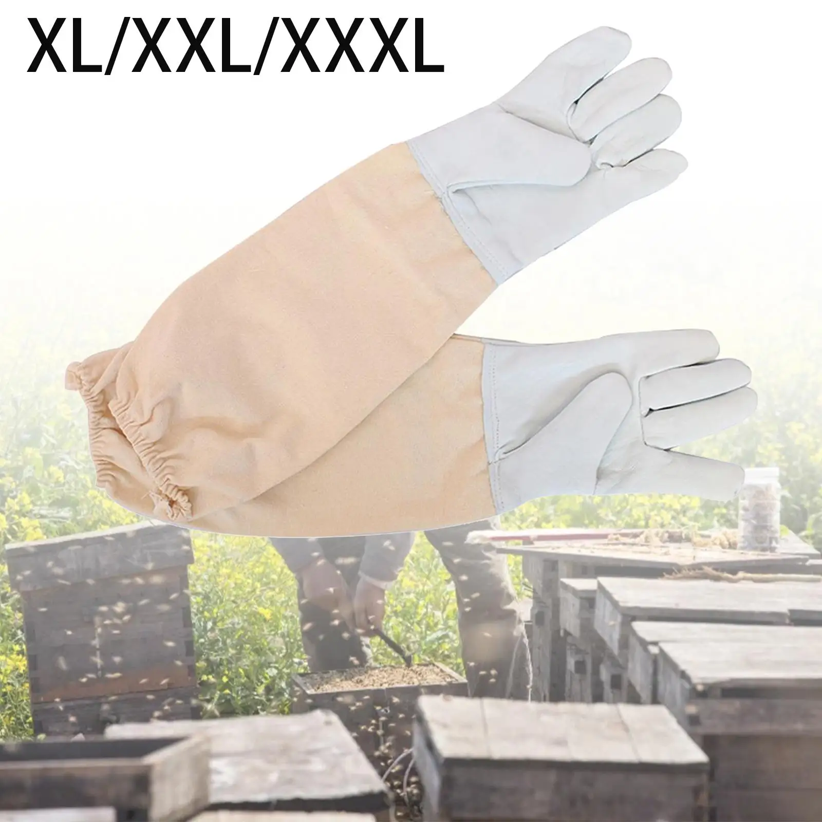 Beekeeping Gloves Anti Bee Gloves for Gardening Apiculture Tools Unisex