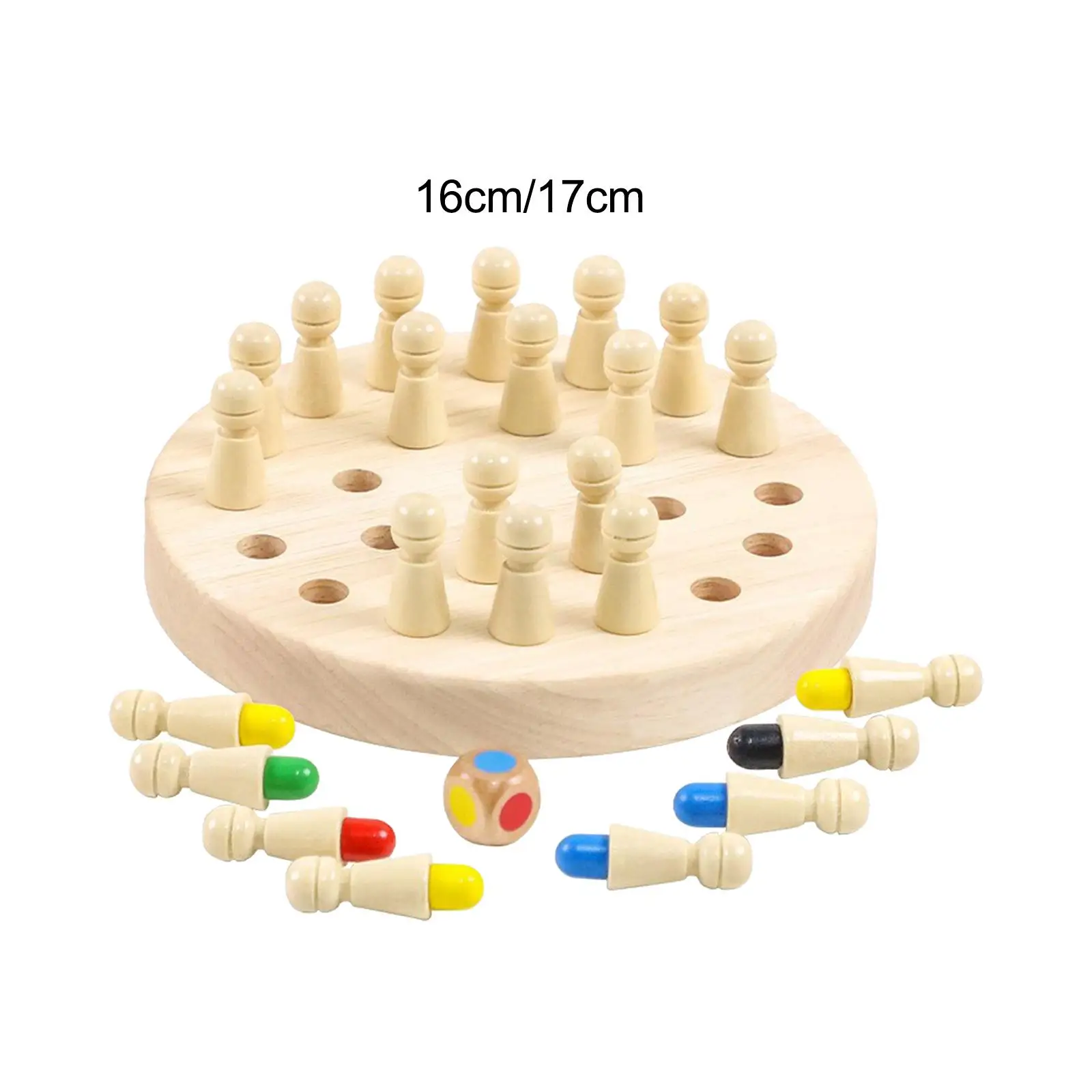 Chess Board Game Educational Color Memory Chess for Leisure Activity Party