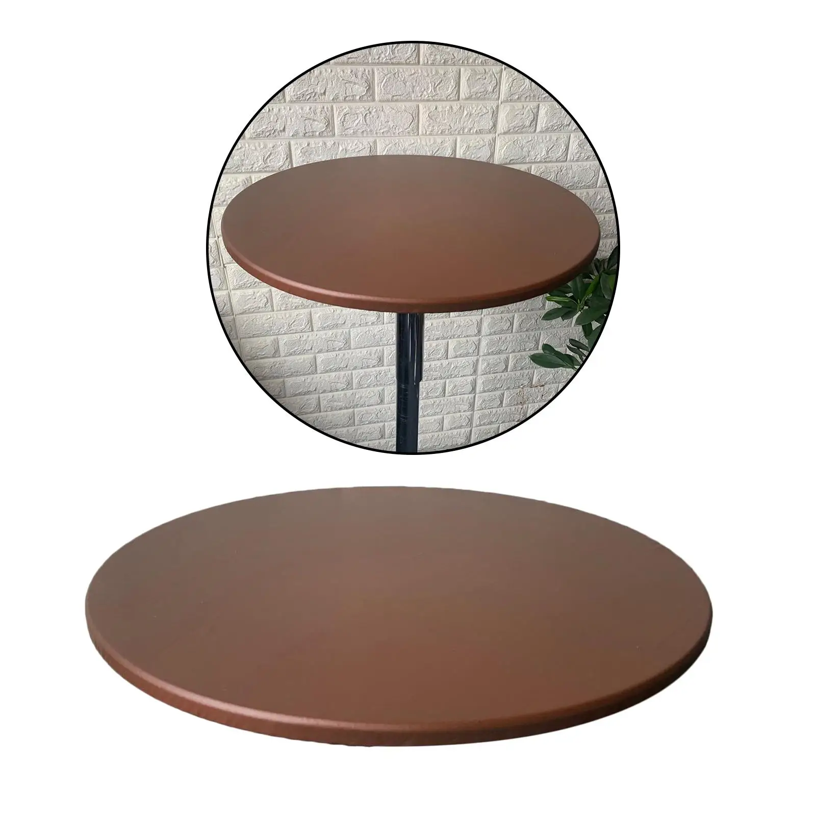 Anti-slip Round Table Cover Cloth Waterproof Tablecover Protector