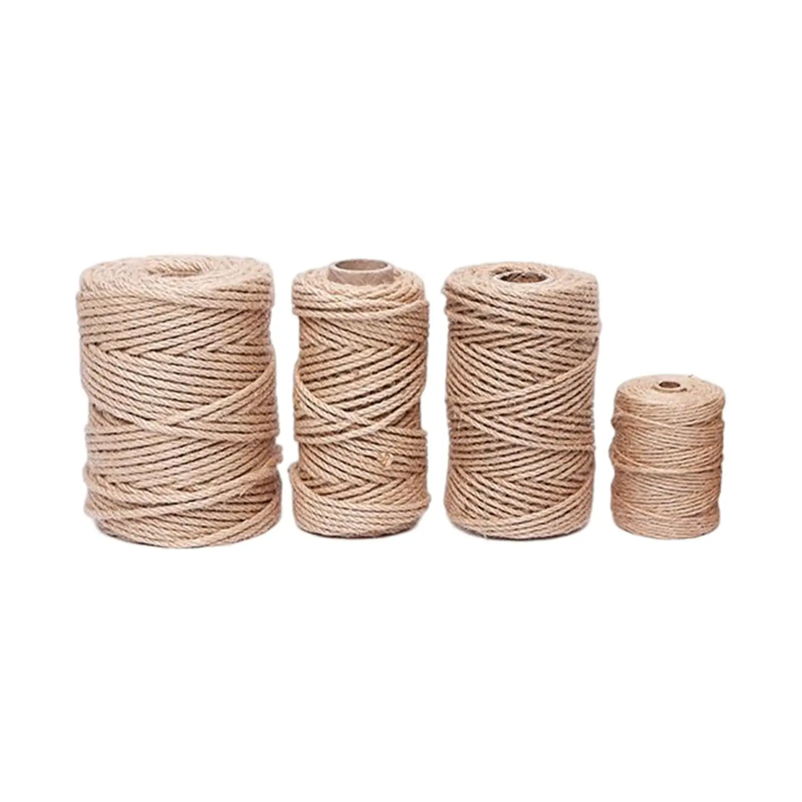 Sisal Twine Handcraft Gift Wrapping Twine Packing String Sisal Ropes for Cats Scratching Post Toys Decor DIY Projects
