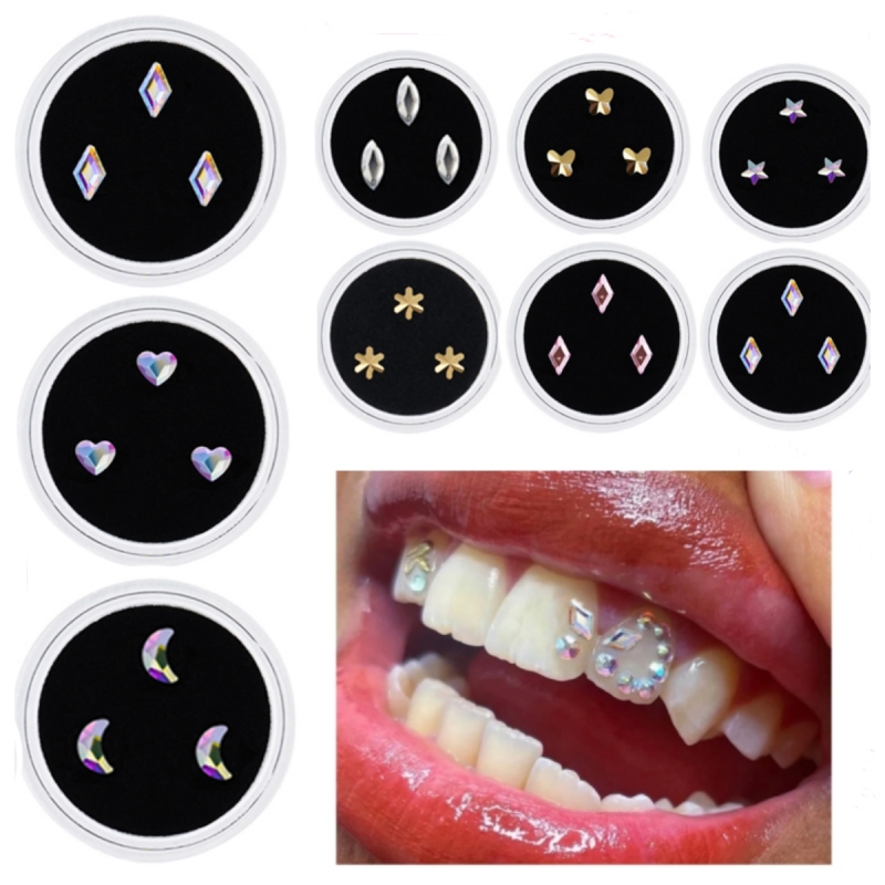 Best of Fashion Teeth Gems Dental Crystal Beauty Diamond Ornaments With Box Tooth Gem Jewelry Gems Teeth Jewelry Gem Decoration Reviews & Tips