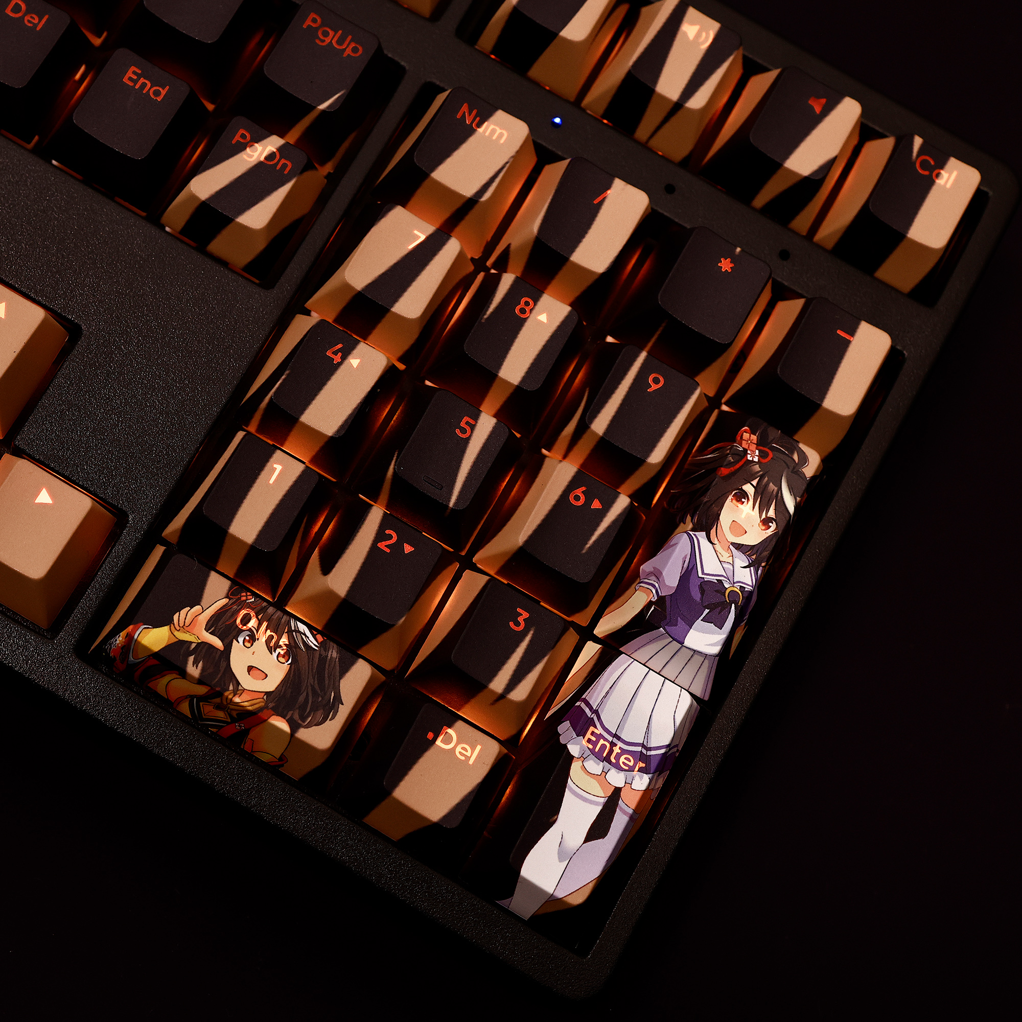 de Anime, Beauty Girl Key Caps, cereja