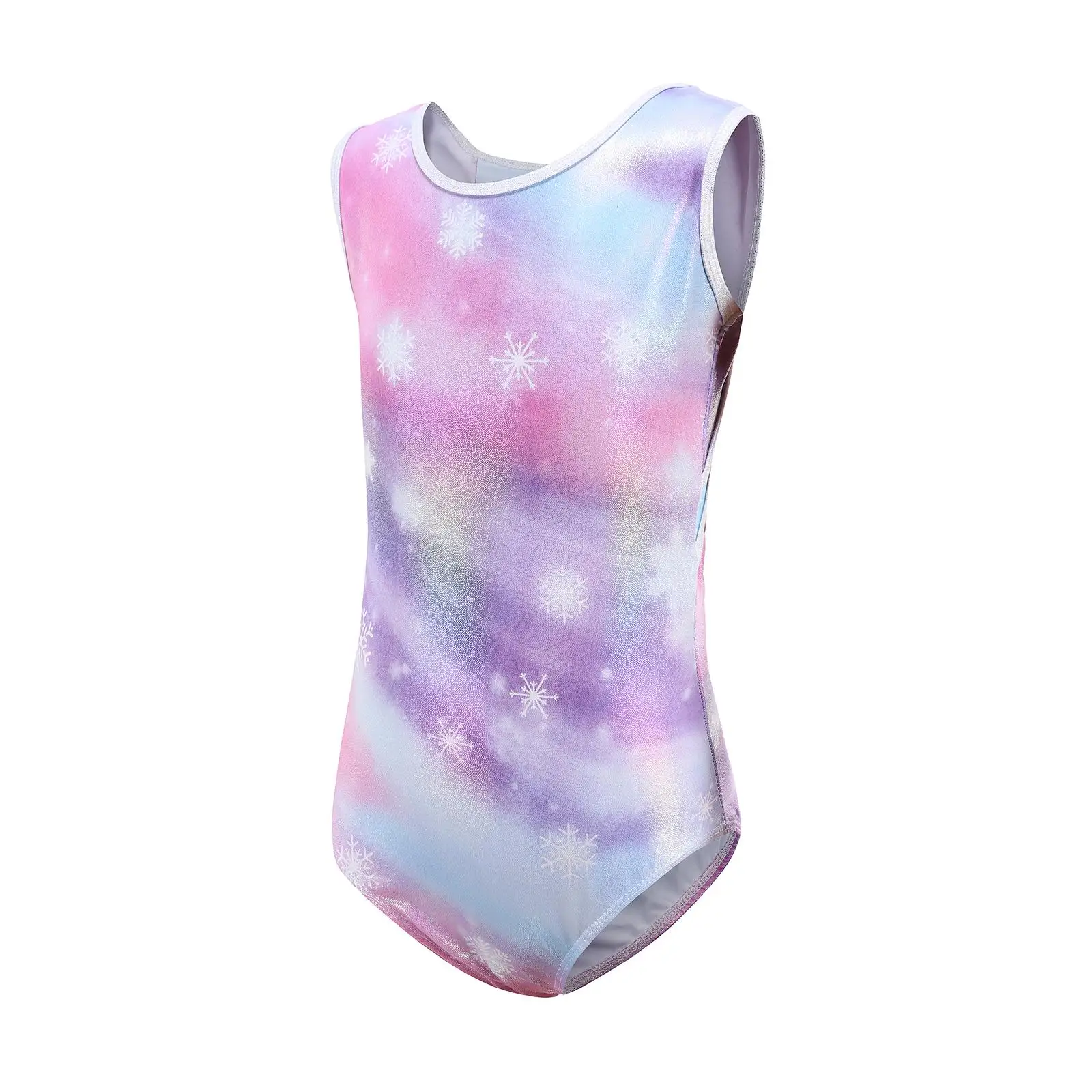 Colorful Gymnastics Leotards Practice Outfits for Children 5-14 Years Teens