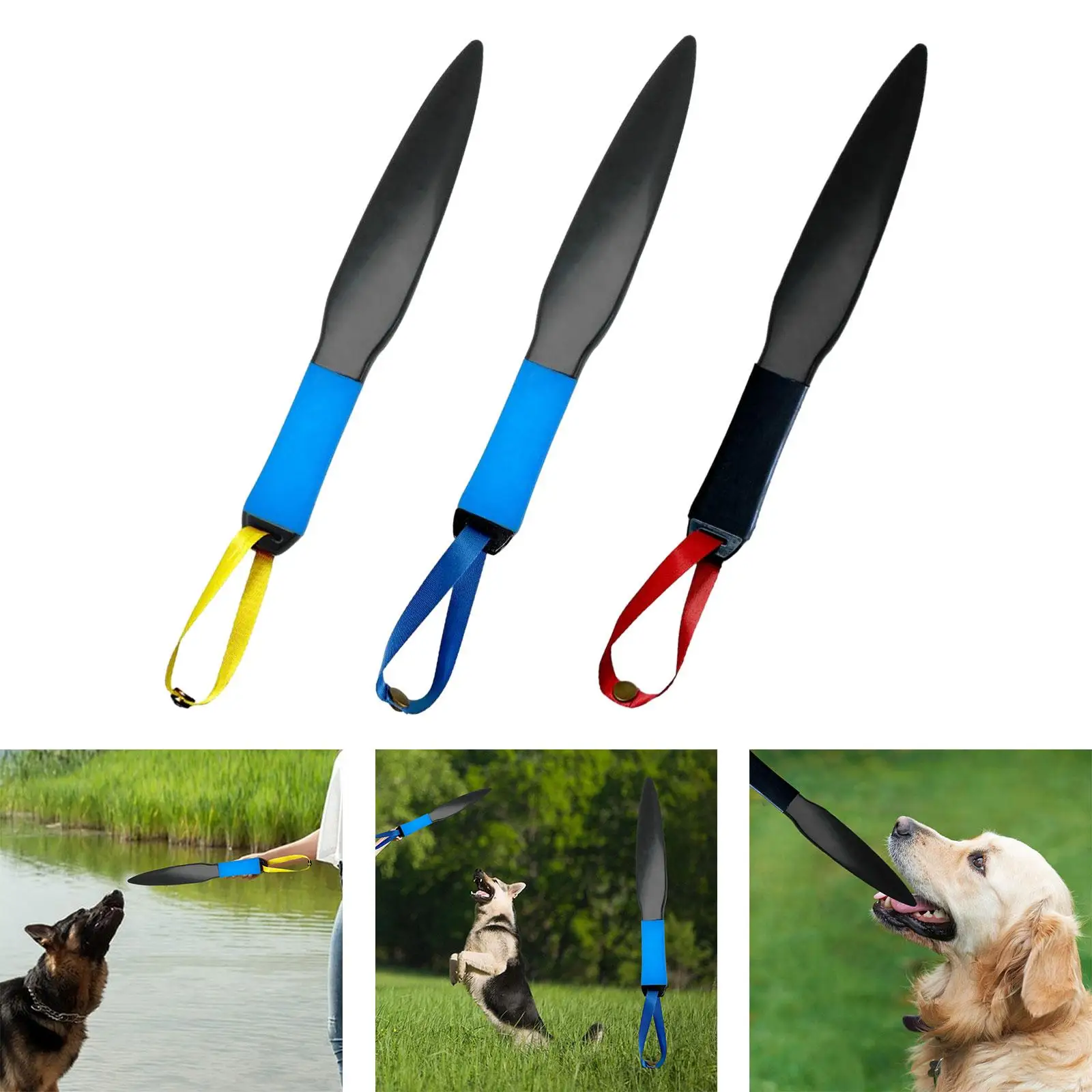 Dog Break Stick Nylon Protective Chewing Toy Durable Dog Bite Training Stick for Training Small Medium Dogs Pet Supplies