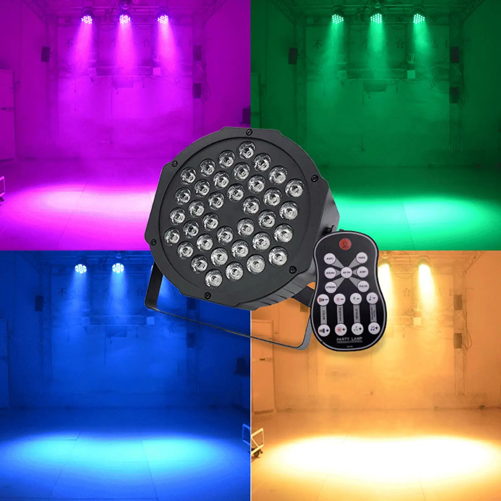 Stage Lamp Super Bright Sound Activated Stage Lights for Club Wedding Banquet Indoor