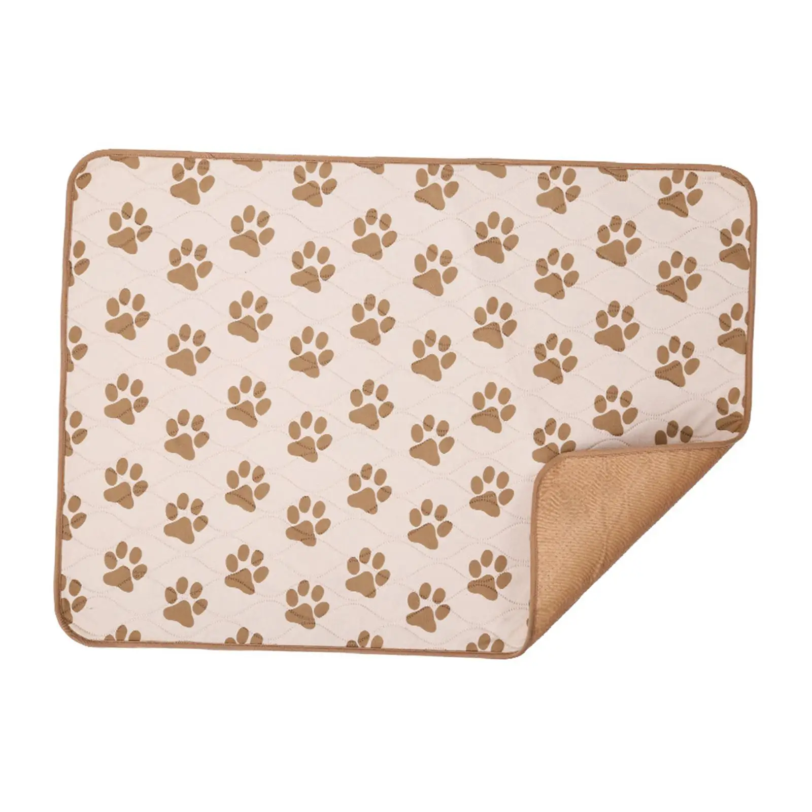 Pet Dog Pee Pad for Puppy Kitten Reusable Washable Cushion Kennel Blanket Mat Bed for Playpen Crate Cage Supplies Home Travel