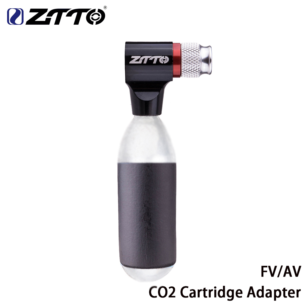 Title 1, ZTTO MTB Fahrrad CO2 Patrone Adapter Mini CO2 I...