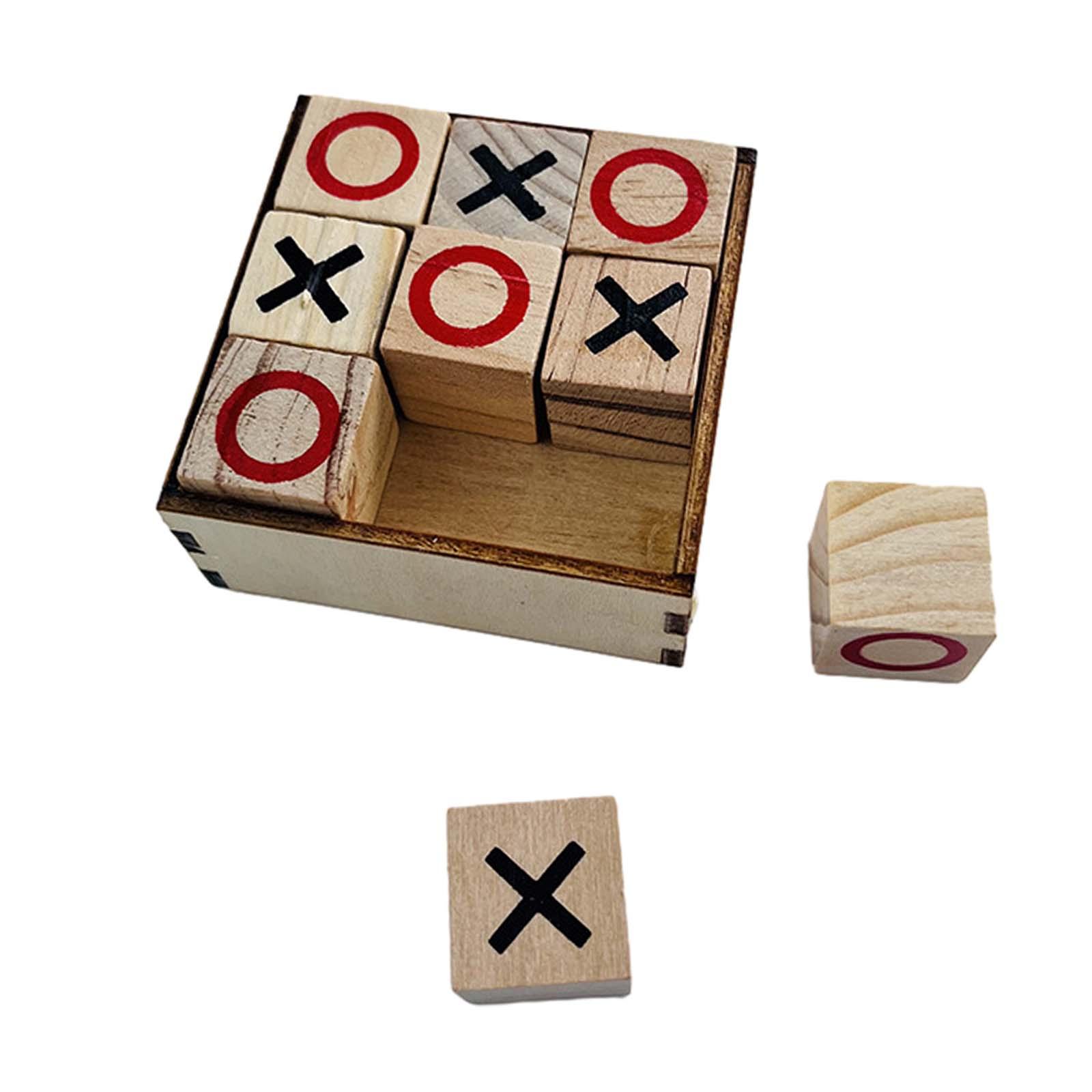 Tic TAC Toe настольная игра ноуты и кресты интерактивная игра XO Шахматная  настольная игра s Brain Teaser для улицы, для взрослых, путешествия |  AliExpress