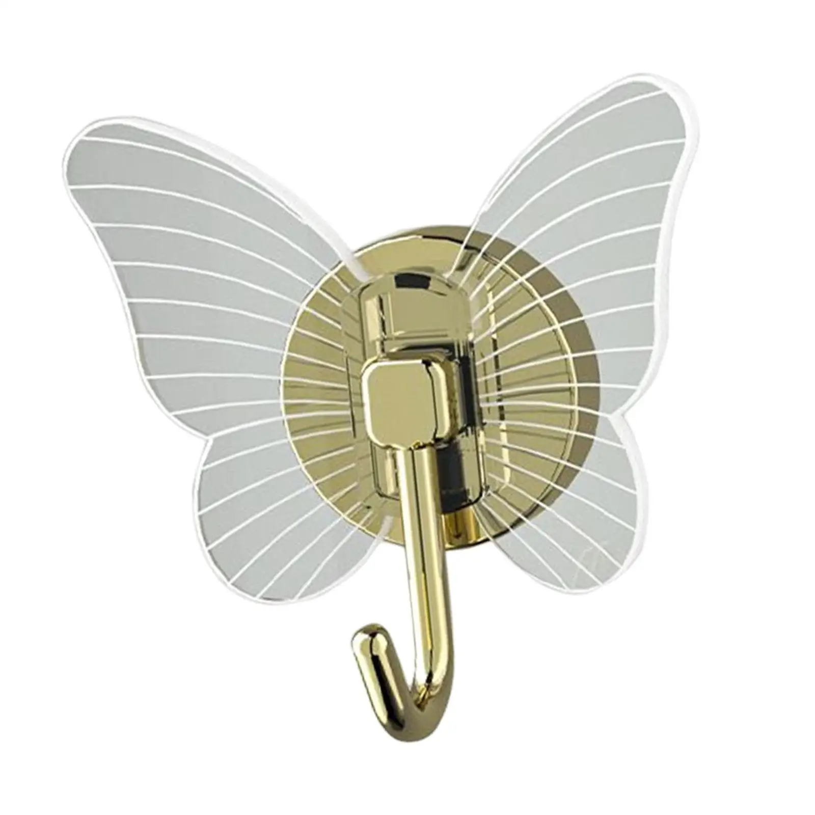 Self Adhesive Hook Butterfly Shape Hook Door Hook for Bedroom Living Room