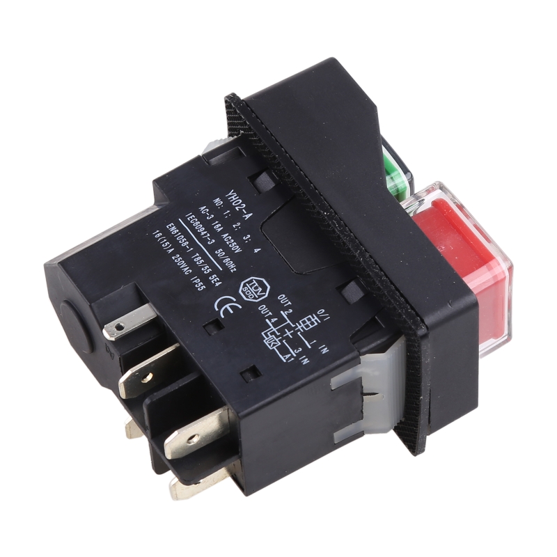 Description Picture 5 of itemKLD-28A/YH02-A Electromagnetic Starter Push Button Switches Machine Tool Equipment IP55 Waterproof Safety Witch 16A