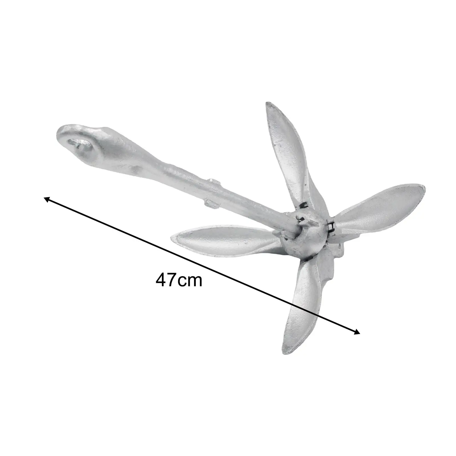 Folding Marine Boat Anchor Canoes Paddle Boards Dinghies Boat Anchor Grapnel Fishing Accessories Anchor for Kayaks Boat