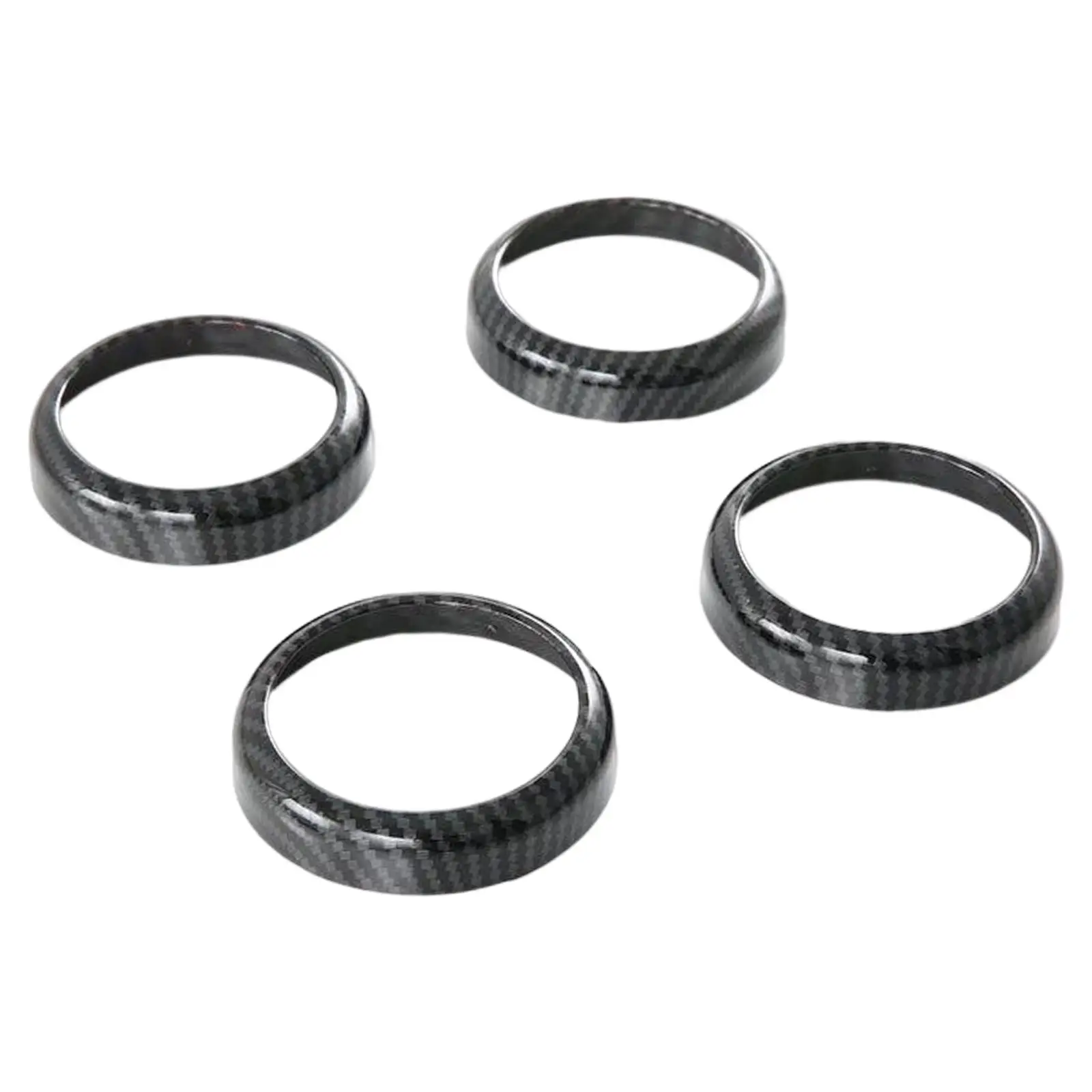 4Pcs Door Speaker Rings Stickers Decals for Byd Atto 3 Yuan Plus Car Accessories