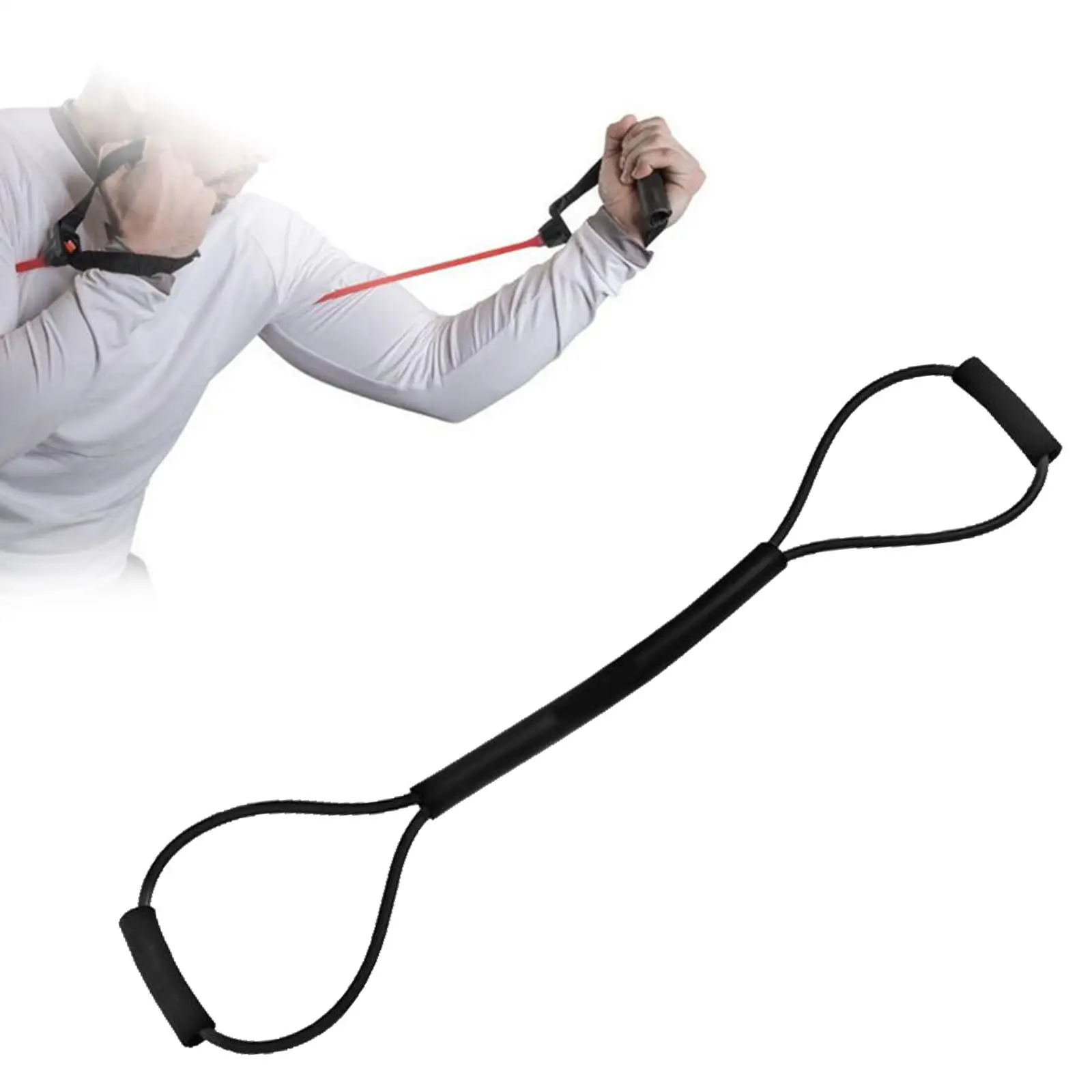 Resistance Bands Shadow Boxing Karate Arm Training  workout and fitness
