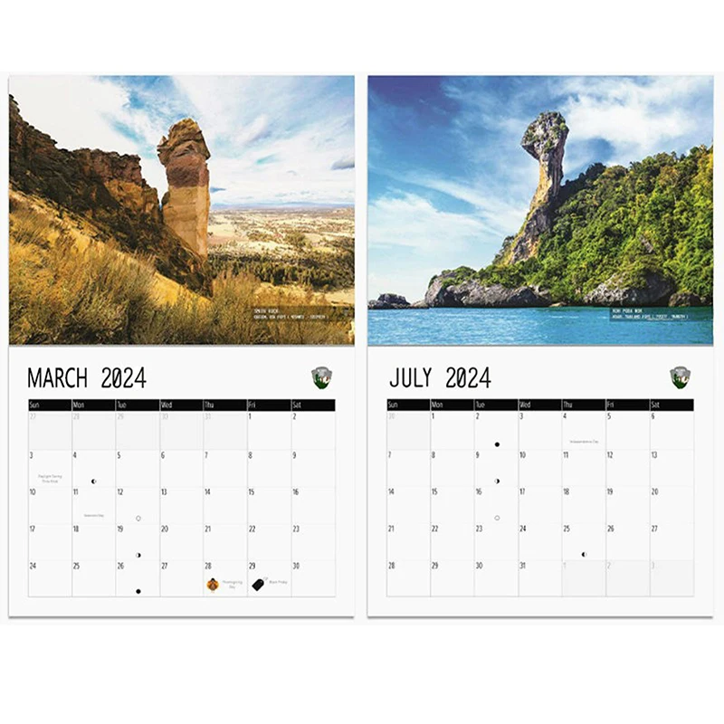 Настенный календарь 2024, ежемесячный настенный календарь 2024, подвесной  декоративный смешной календарь для дома, отеля, гостиницы, столовой |  AliExpress