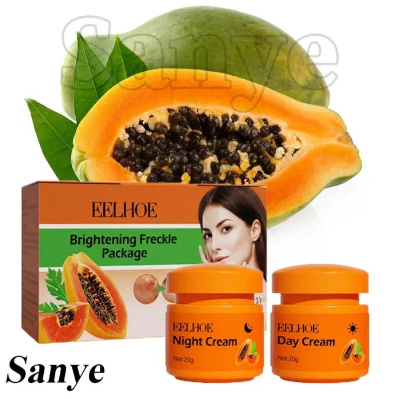 Best of Papaya Whitening Cream Dark Skin Remove Dark Spots Serum Moisturiz Brighten Day Cream Freckle Night Cream Improve Dull Face Care Reviews & Tips