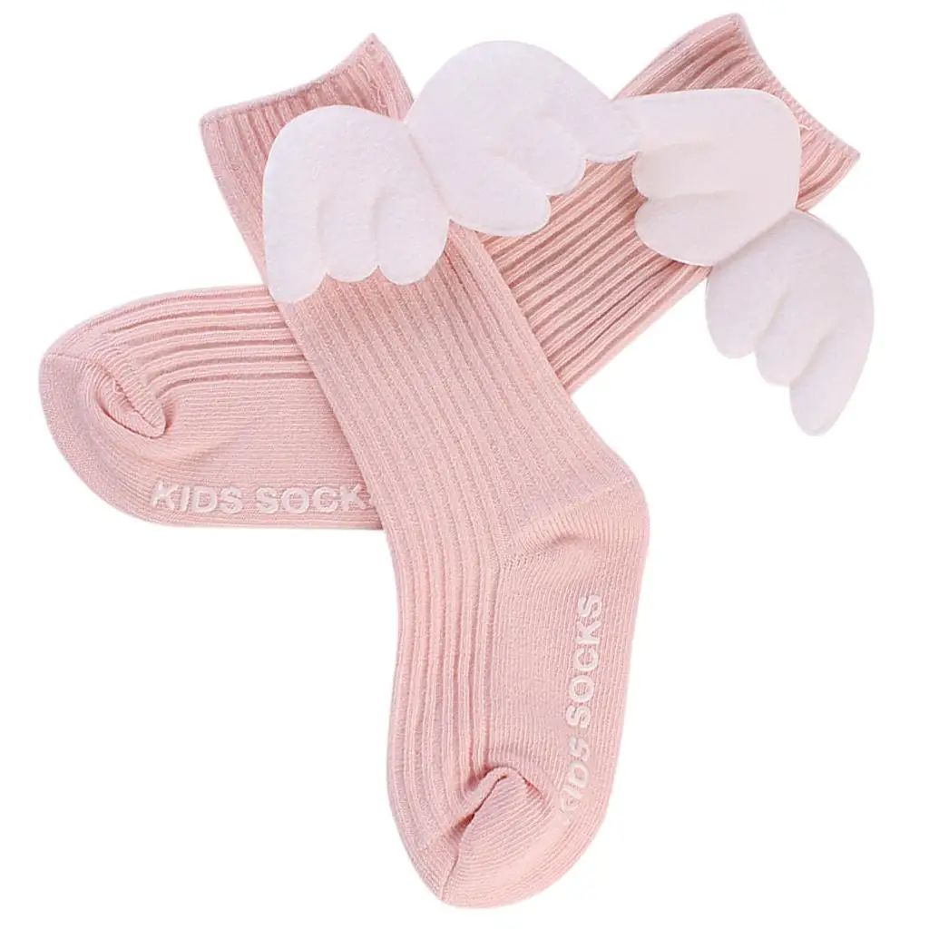 1 Pair Girls Boys Baby Cotton Socks Childrens Kids Lovely Designer