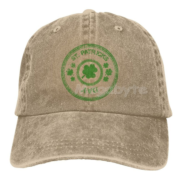 Bucket Hat Four Leaf Clover Lucky Embroidered Sun Cap Fishing Hat Happy St.  Patrick's Day 