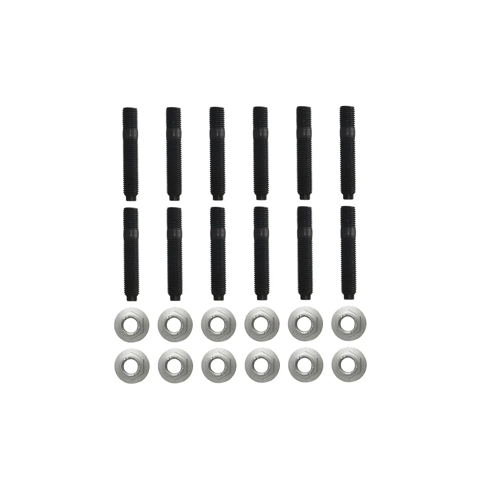Exhaust Tube Bolts and Nuts Exhaust Stud Kit for Toyota 4.2L Automotive