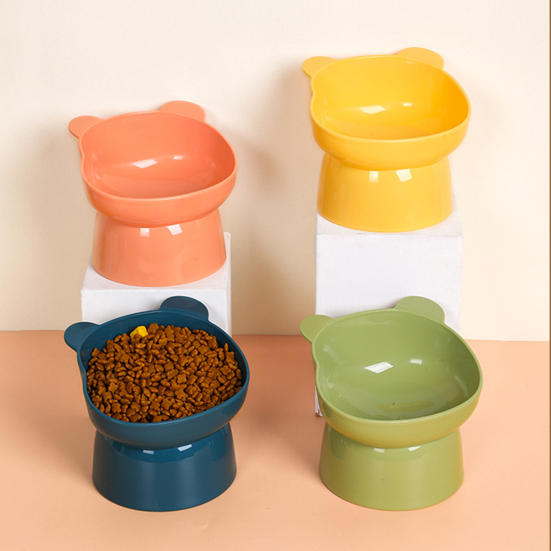 Title 5, Slanted Cat Bowls Raised Anti-vomiting Cat Feed...