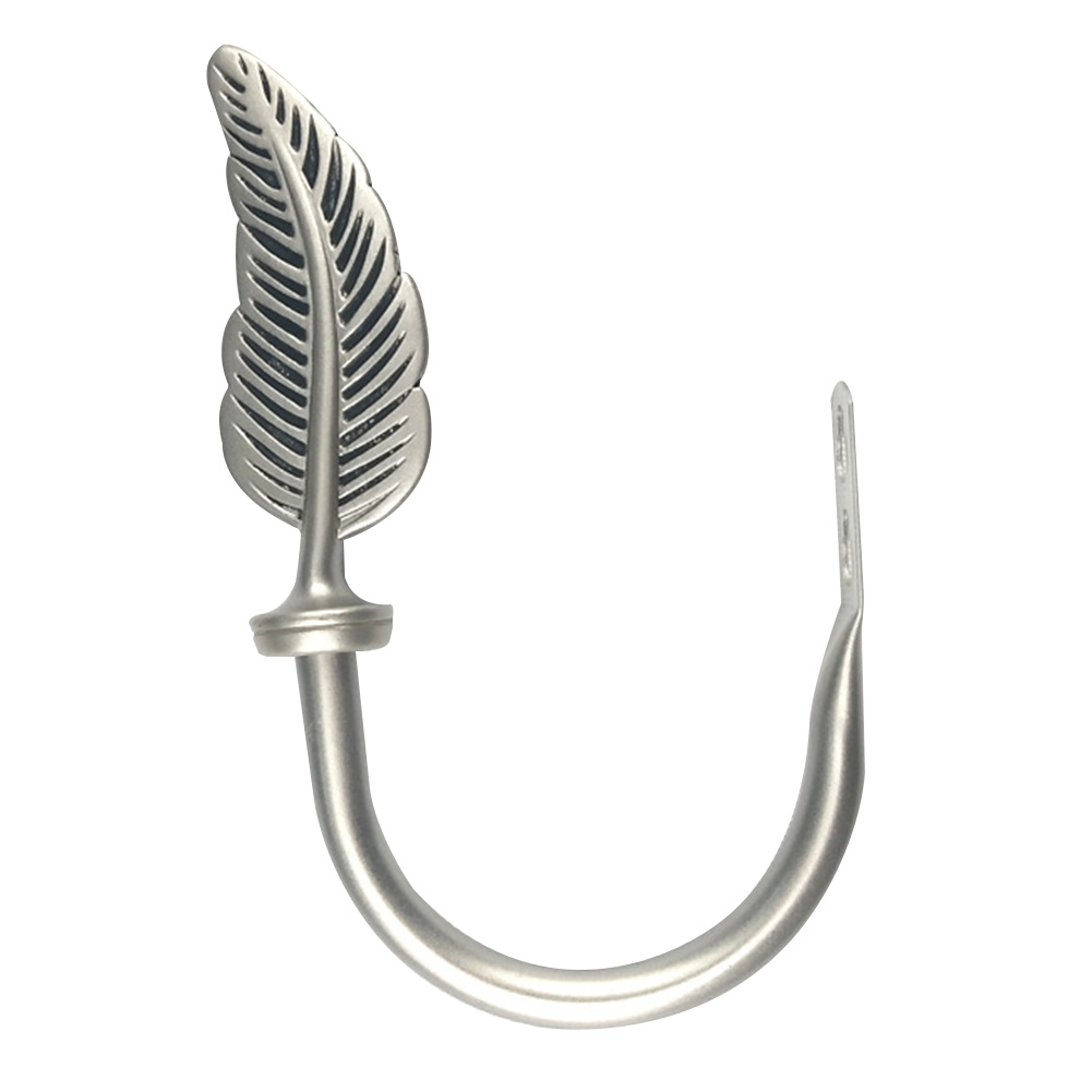 Description Picture 3 of item2pcs Wall Hook Iron Curtain Accessories Hanging Hook Home Decor U Shaped Living Room Loop Holder Curtain Tieback Buckle Hanger