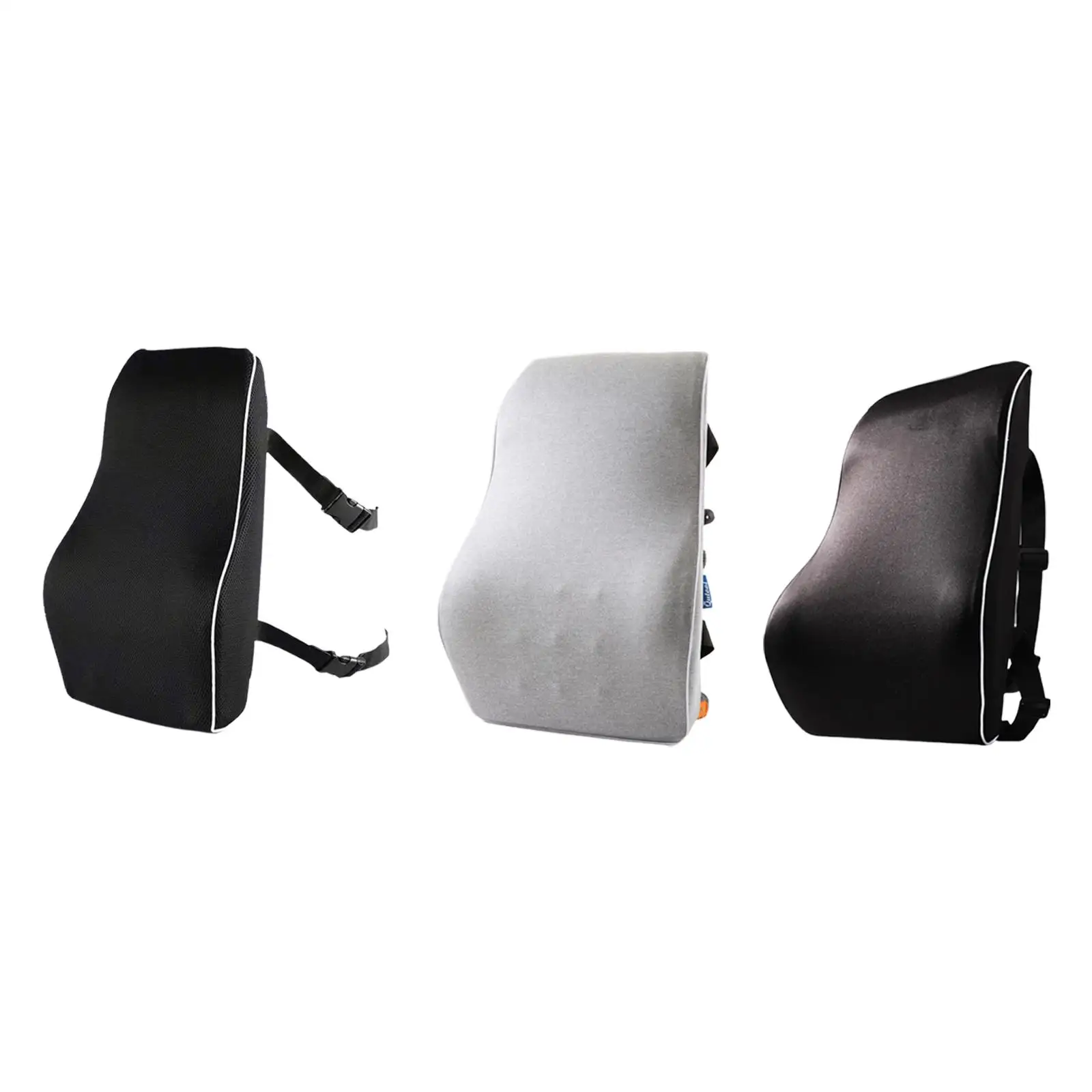 Lumbar s Relieve Back Pressure Memory Cotton Posture Cushions Waist Support  for Office Chair Car Seat Home Students