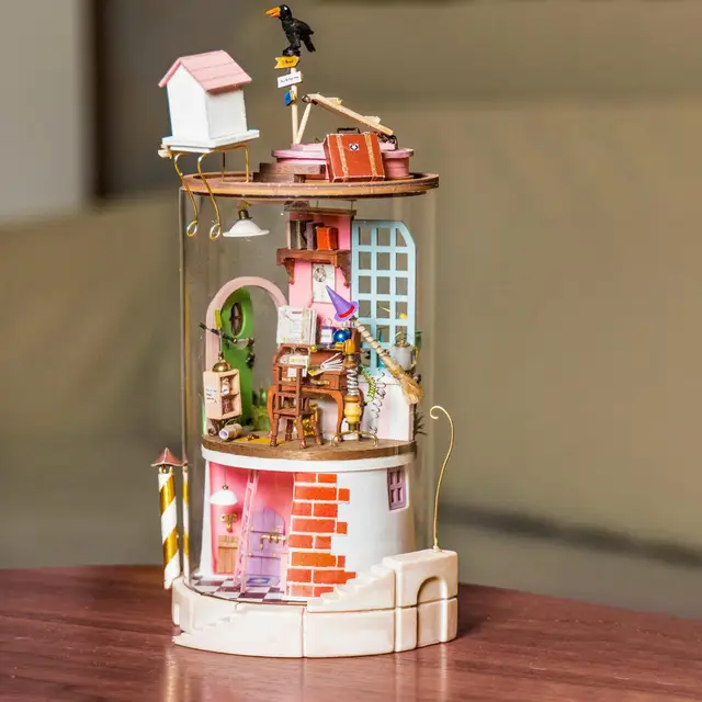 DIY Miniature House Kit : Bloomy House - Home
