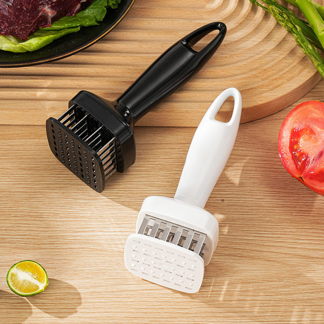 Meat Tenderizer Tool, iPstyle Sharp Needle Blade Meat Tenderizer for Tender  Beef Turkey Steak Pork 