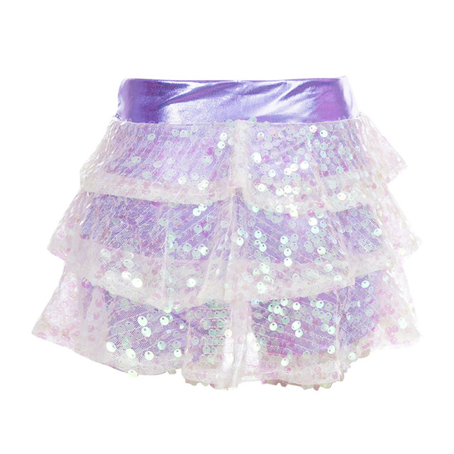 Justice Skater girl sequin mini newest skirt/shorts